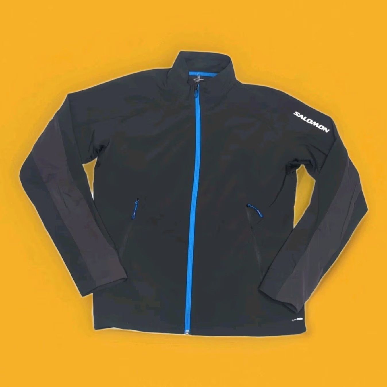 Salomon Salomon CLIMA WIND Jacket Womens XXL 2XL Black Cycling Running Softshell Size XXL / US 16-18 / IT 52-54 - 3 Thumbnail