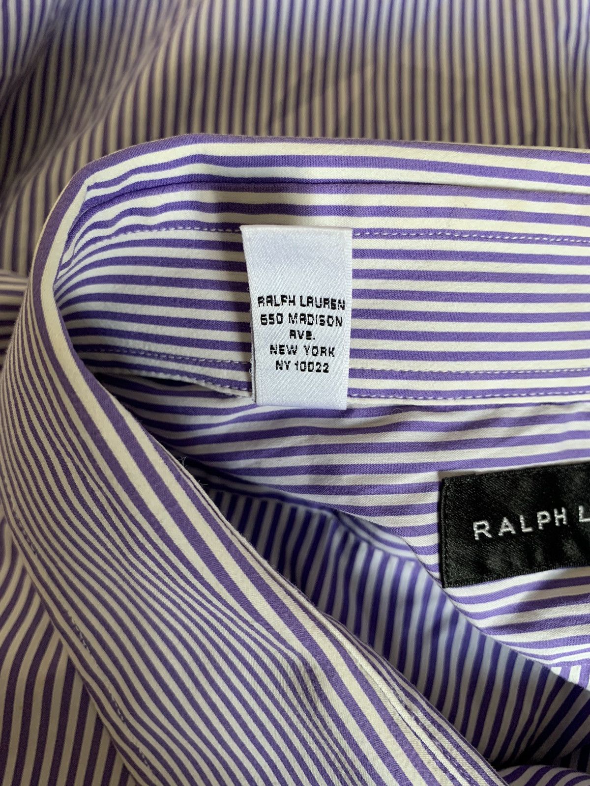 Ralph Lauren Black Label Ralph Lauren Black label striped shirt Size US XL / EU 56 / 4 - 8 Thumbnail