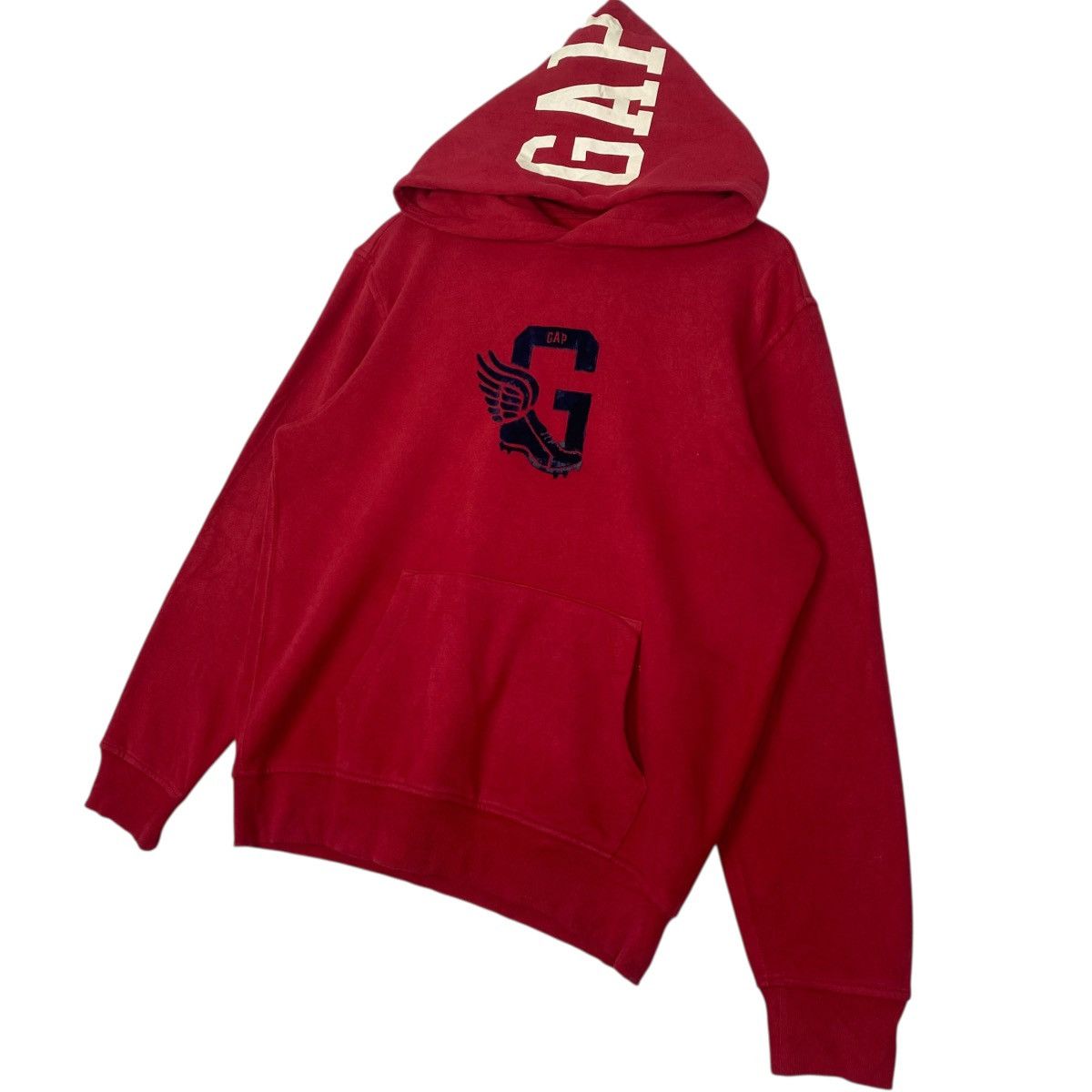 Other Vintage Gap Hoodie Big Logo Sweater Red Pullover Jumper S Size US S / EU 44-46 / 1 - 2 Thumbnail