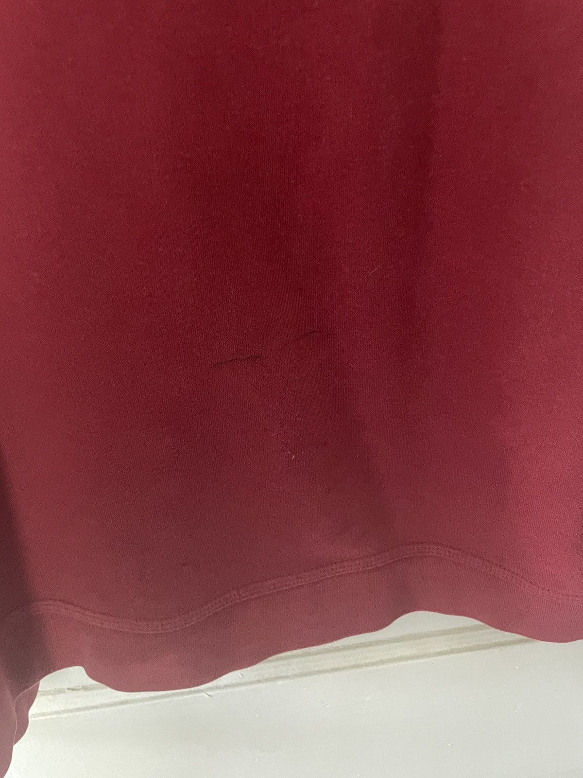 Nike Maroon Nike Vintage Hoodie Size US XL / EU 56 / 4 - 5 Thumbnail