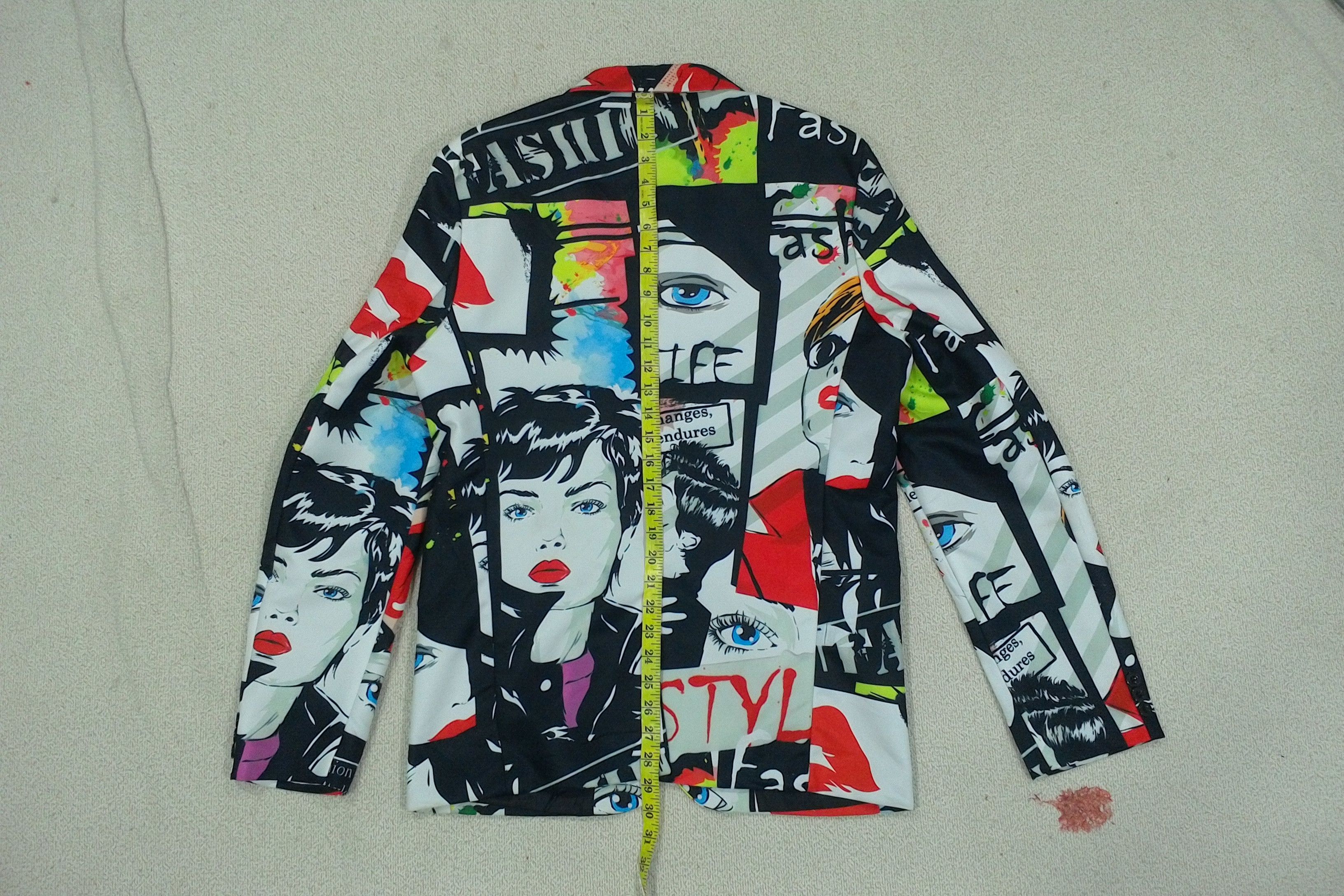 Japanese Brand Over print Blazer jacket Size US M / EU 48-50 / 2 - 8 Thumbnail