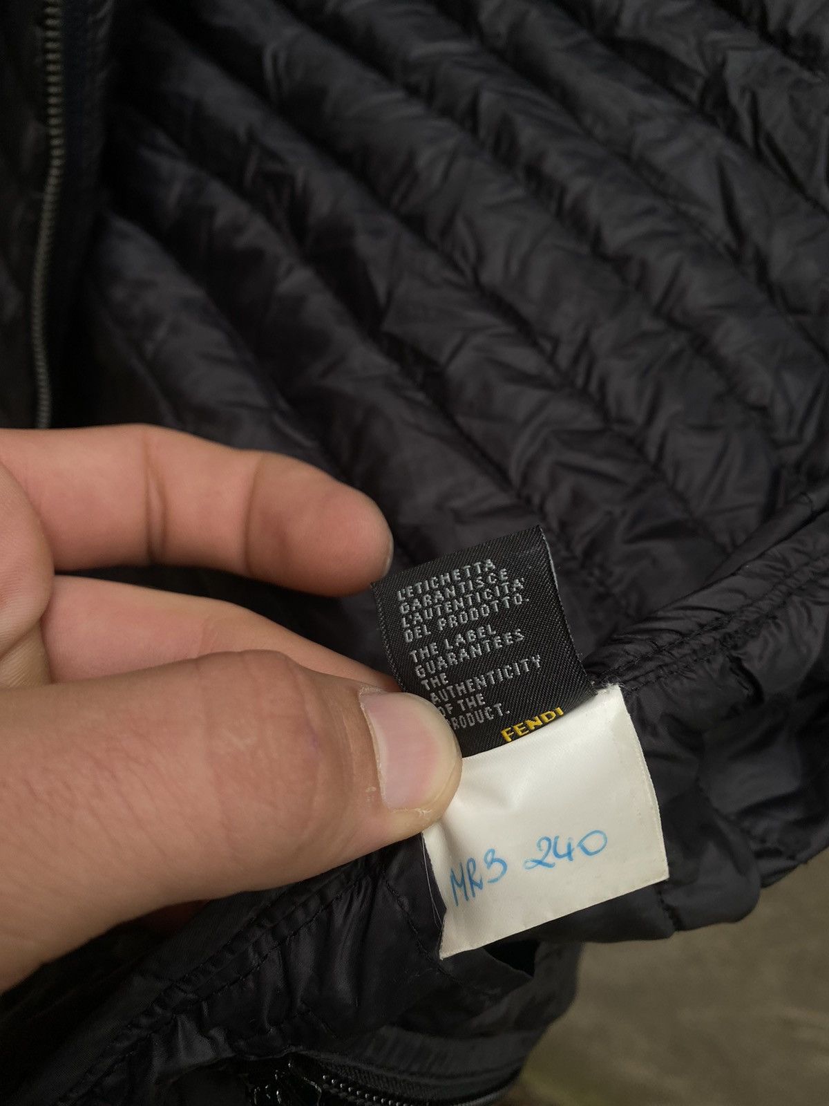 Fendi Puffer Folds into Bag Jacket