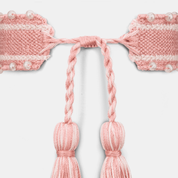 Dior o1w1db10126 B2260W Size :OS / Bracelet in Pastel Pink/White Size ONE SIZE - 4 Thumbnail
