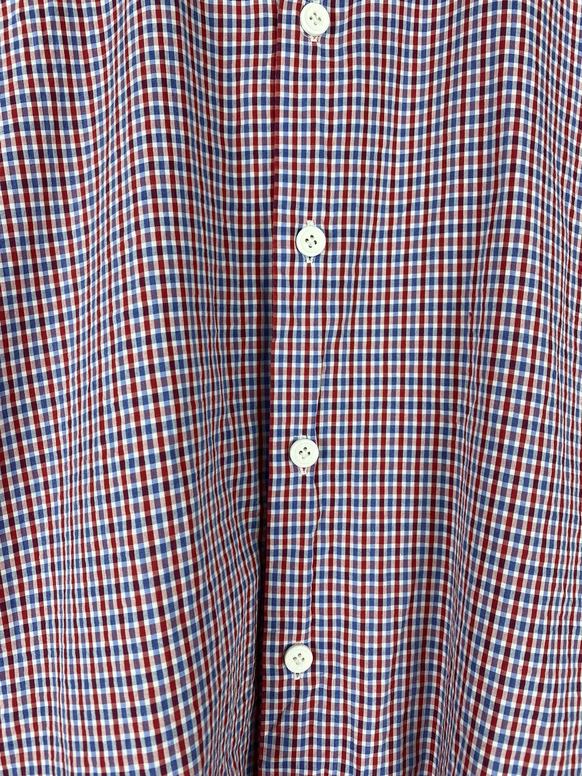 Boggi Boggi Milano men’s long sleeve plaid button up shirt size L Size US L / EU 52-54 / 3 - 9 Thumbnail