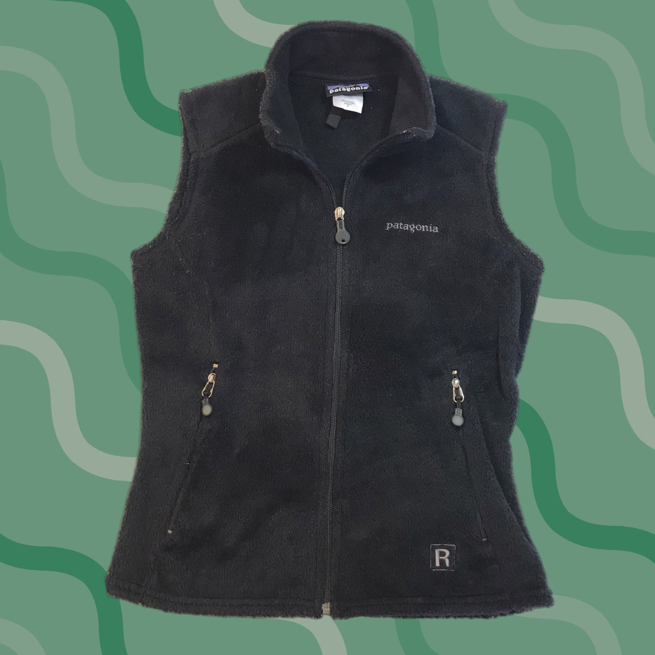 Patagonia Patagonia Women’s Ski Better Sweater Fleece Vest Sleeveless Jacket Black Sz S Size S / US 4 / IT 40 - 1 Thumbnail