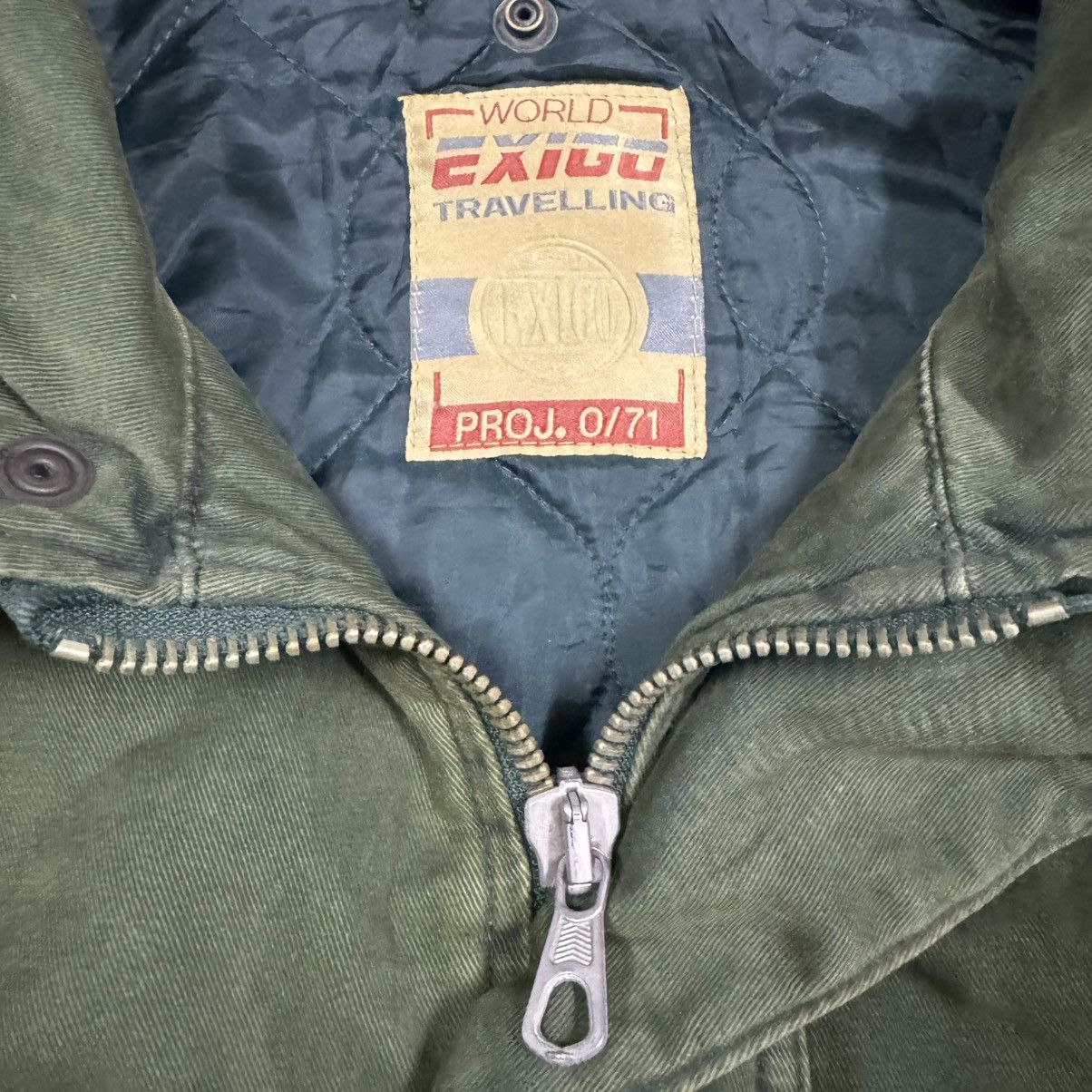 Vintage Vtg🔥80’s World Exigo Traveling Barn Cotton Padded Jacket Size US XL / EU 56 / 4 - 19 Thumbnail