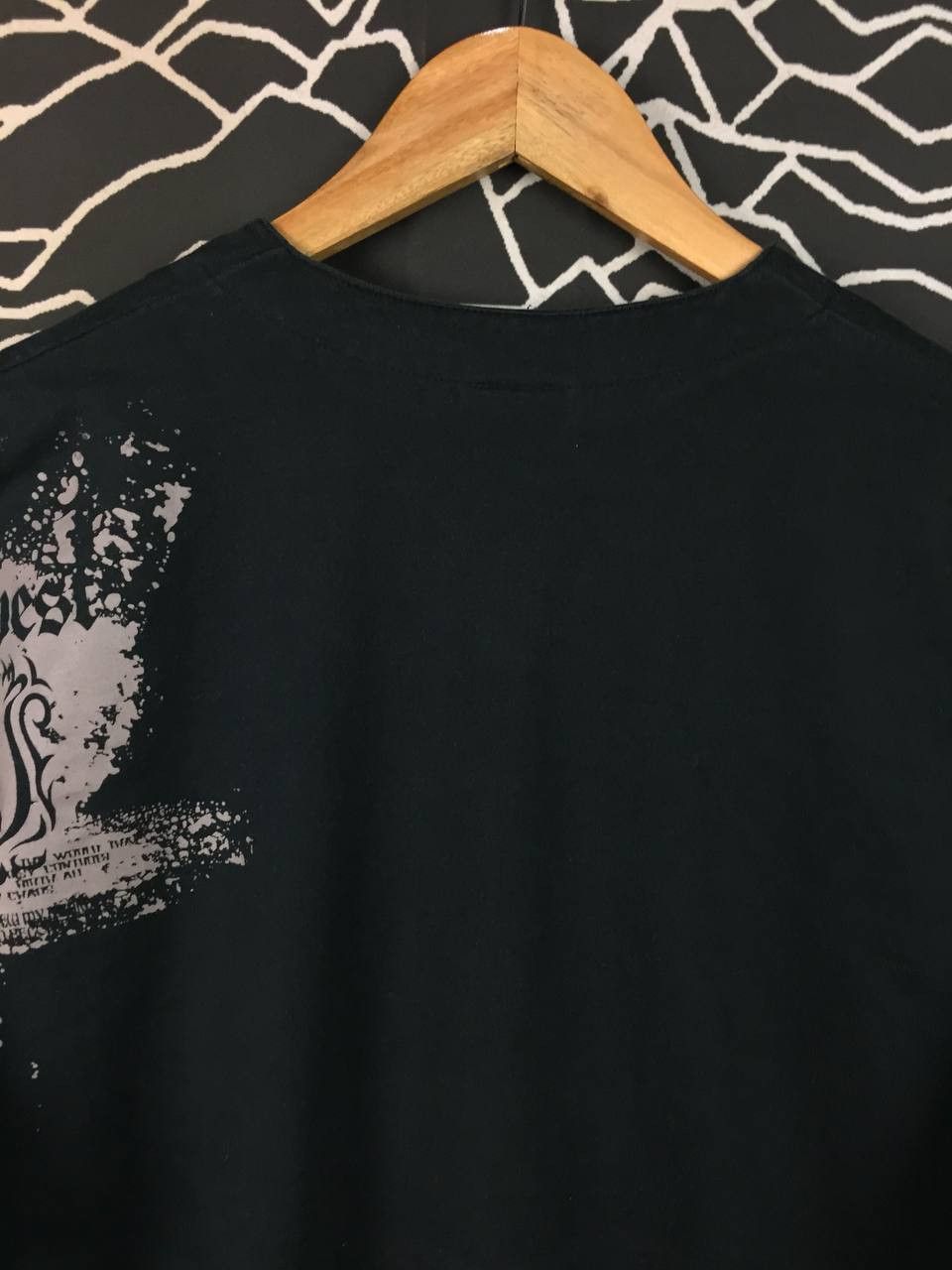Japanese Brand Tempest Japan Skull Cyber Grunge Lace-Up Graphic Tee Size US XXL / EU 58 / 5 - 6 Thumbnail