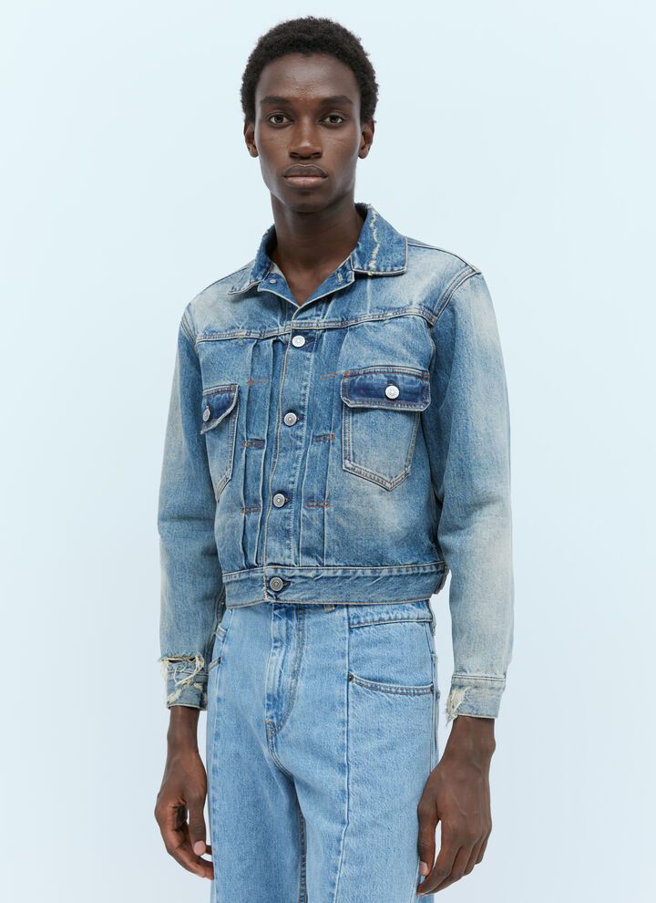 image of Maison Margiela O1W1Db10324 Jackets In Light Blue, Women's (Size Medium)