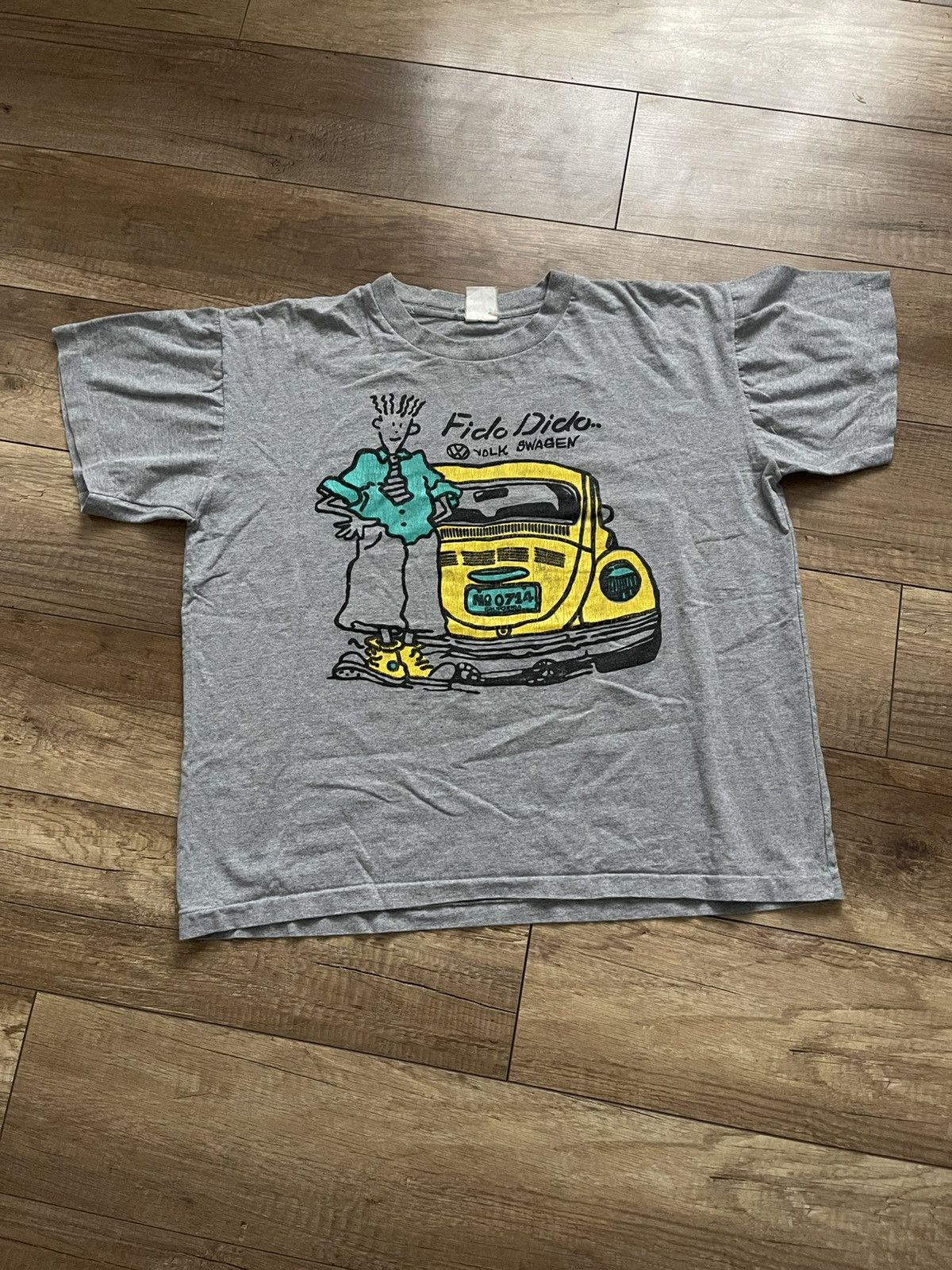 Vintage Fido Dido Vintage Cartoon T-Shirt Tee 90s Size US M / EU 48-50 / 2 - 2 Thumbnail