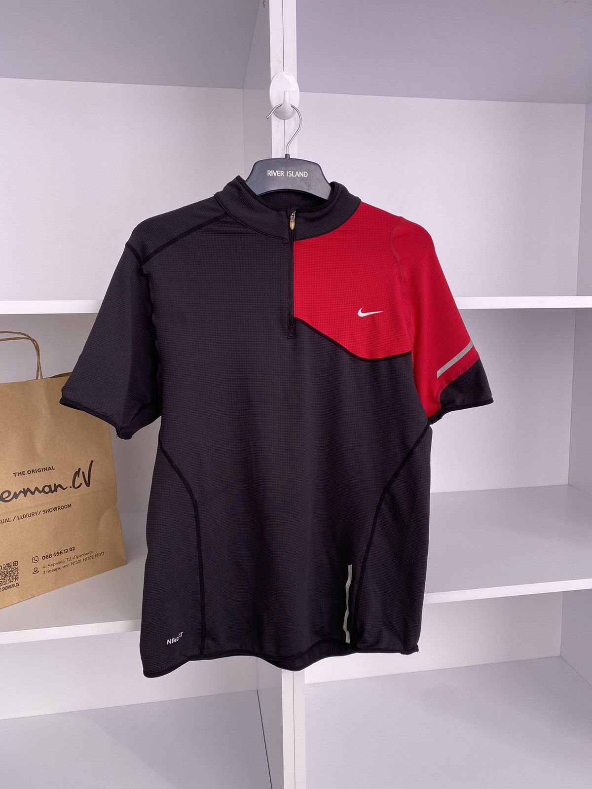 Nike × Vintage Vintage Nike Fit Dry Jersey Size US M / EU 48-50 / 2 - 5 Thumbnail