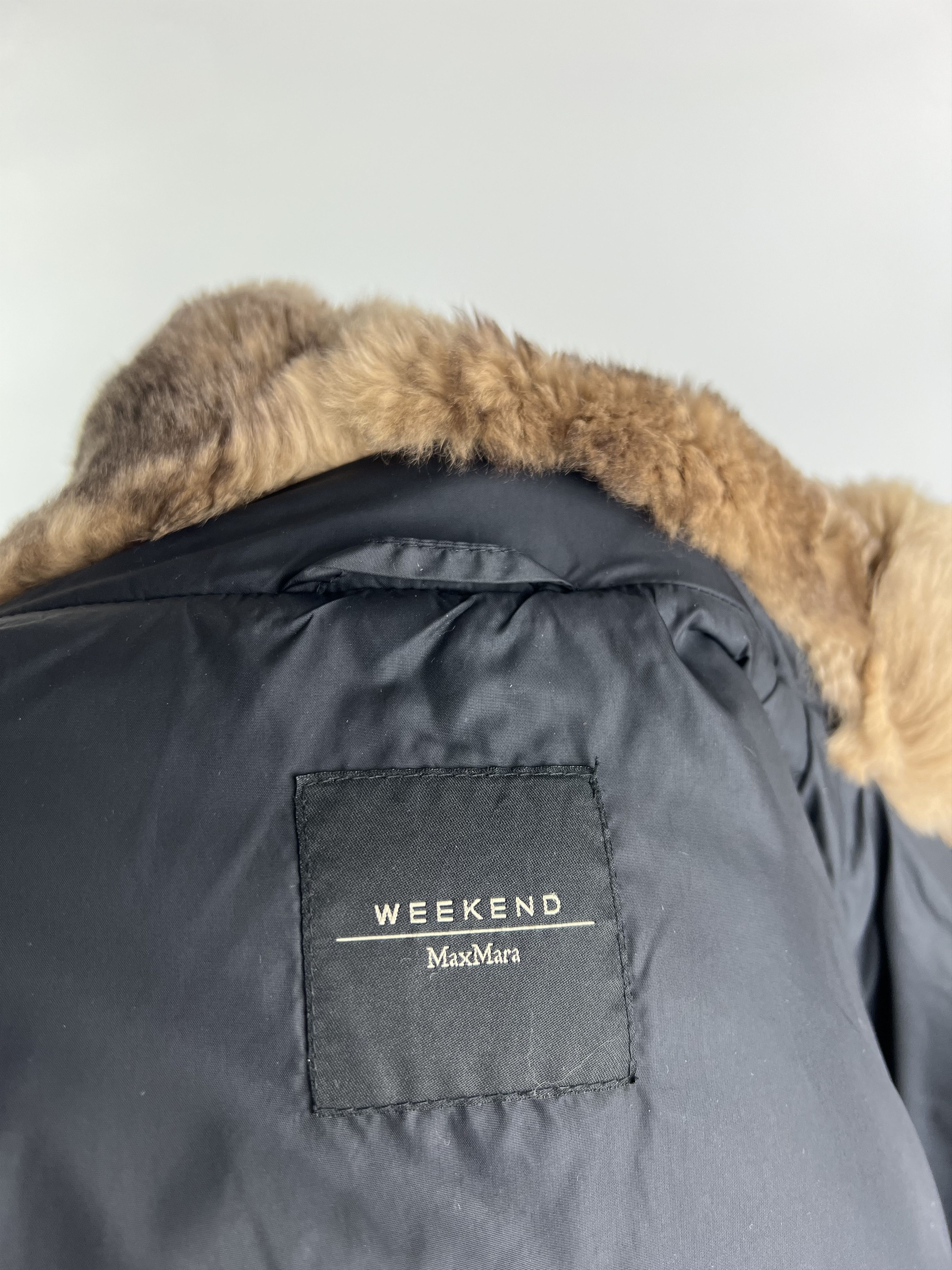 Max Mara × Weekend Max Mara Weekend Max Mara Down Jacket Lapin Rex Leather Decorations Size M / US 6-8 / IT 42-44 - 9 Thumbnail