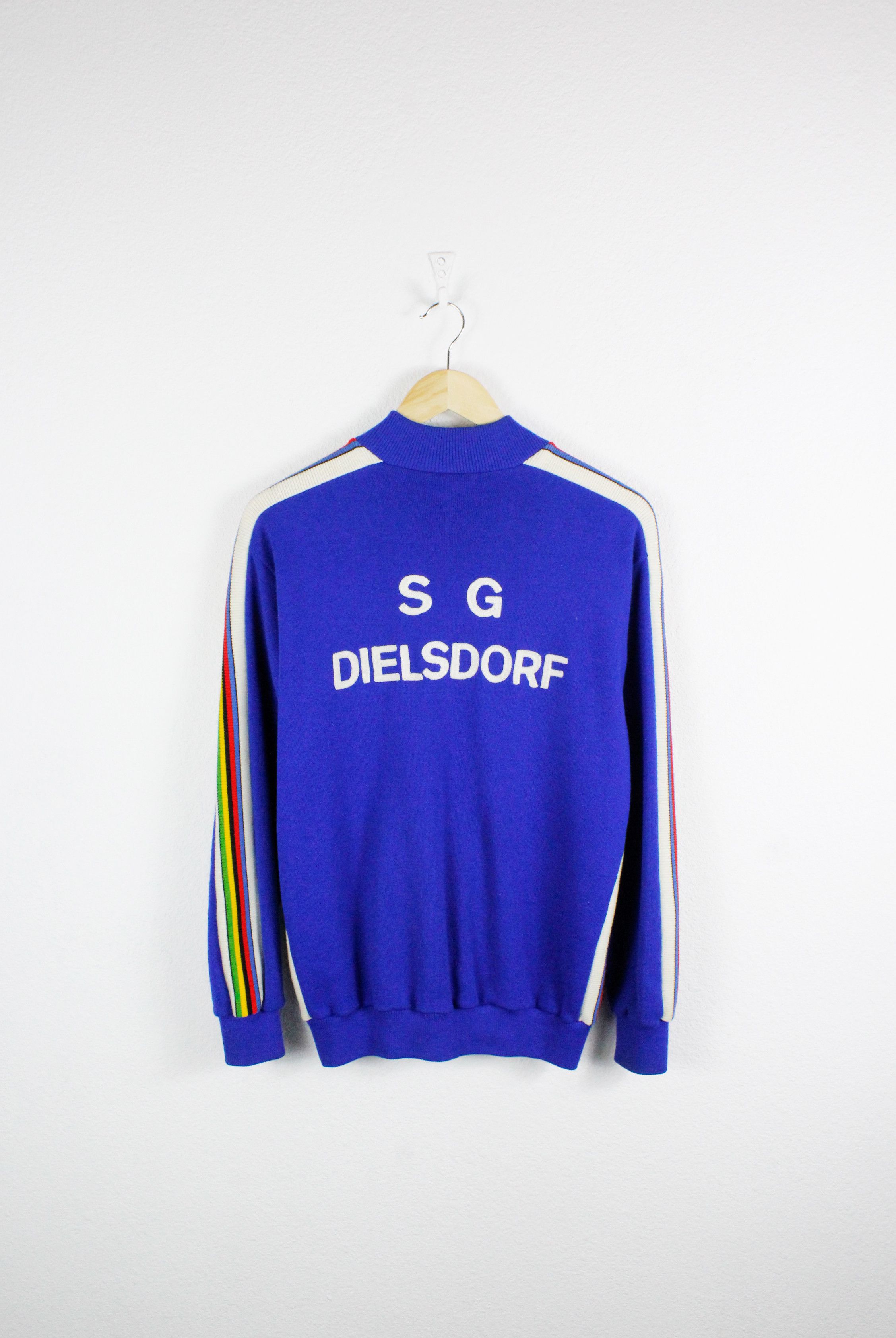 Chelsea Soccer × Vintage Vintage Sg Dielsdorf Befa Sport Wool Varsity Bomber Jacket Size US S / EU 44-46 / 1 - 5 Thumbnail
