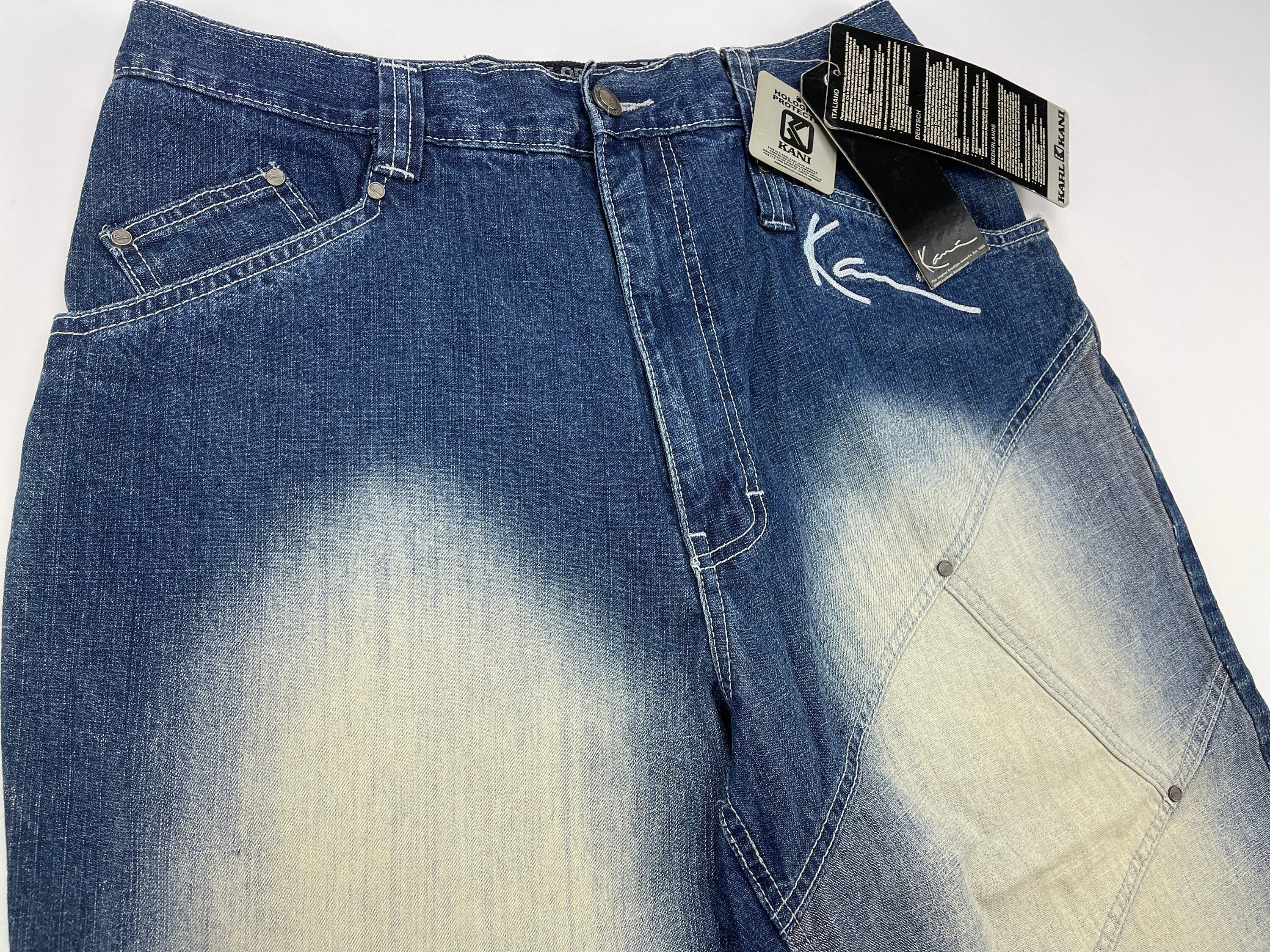 Karl Kani KARL KANI jeans, baggy, vintage Kani jeans, 90s hip hop W 32 Size US 32 / EU 48 - 9 Thumbnail