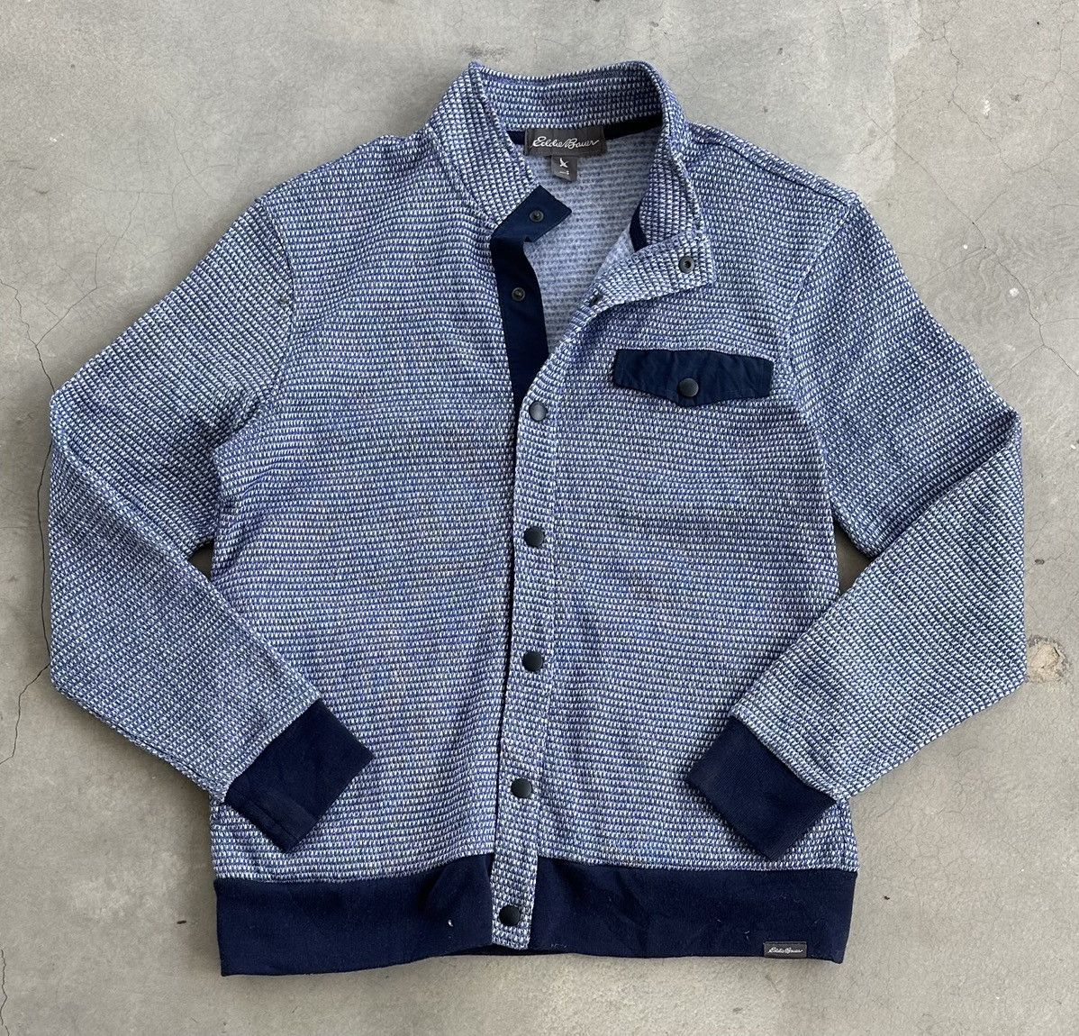 Eddie Bauer × Vintage EDDIE BAUER MESH BUTTON OUTERWEAR Size US L / EU 52-54 / 3 - 1 Thumbnail