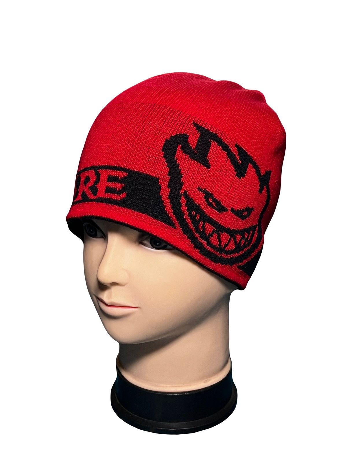 Spitfire Vintage Spitfire🔥 Reversible Skater Beanie Hat Big Logo Size ONE SIZE - 5 Thumbnail