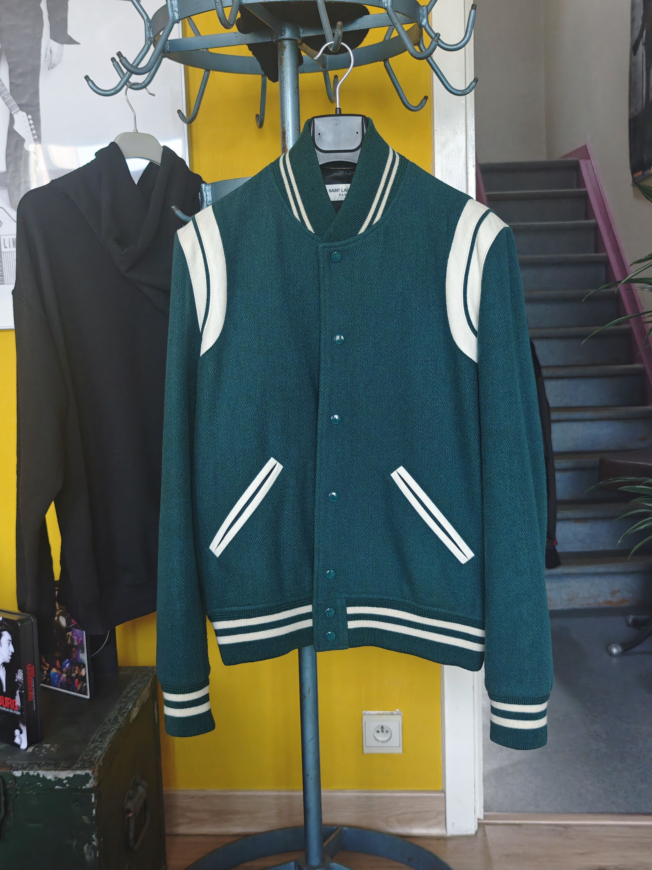 Saint Laurent Paris Saint Laurent varsity jacket Size US M / EU 48-50 / 2 - 1 Thumbnail
