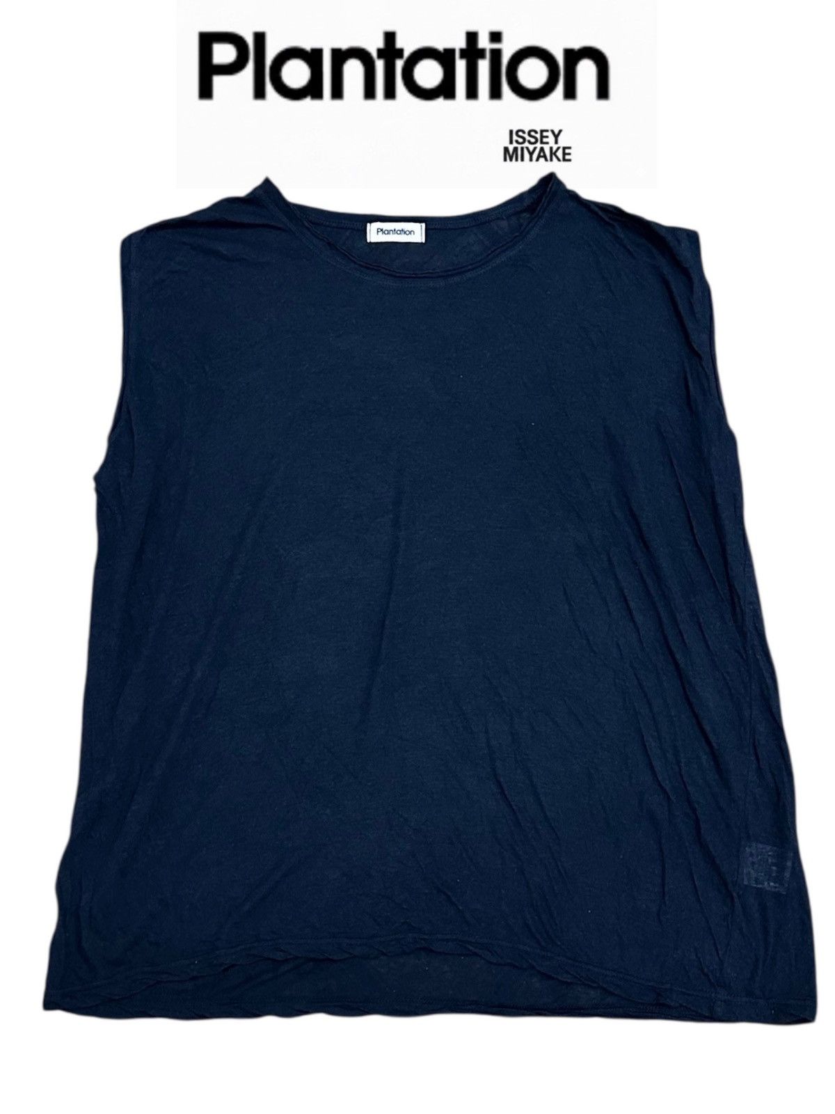 Issey Miyake Plantation Issey Miyake Cotton 100% Sleeveless Shirt Size US M / EU 48-50 / 2 - 1 Thumbnail