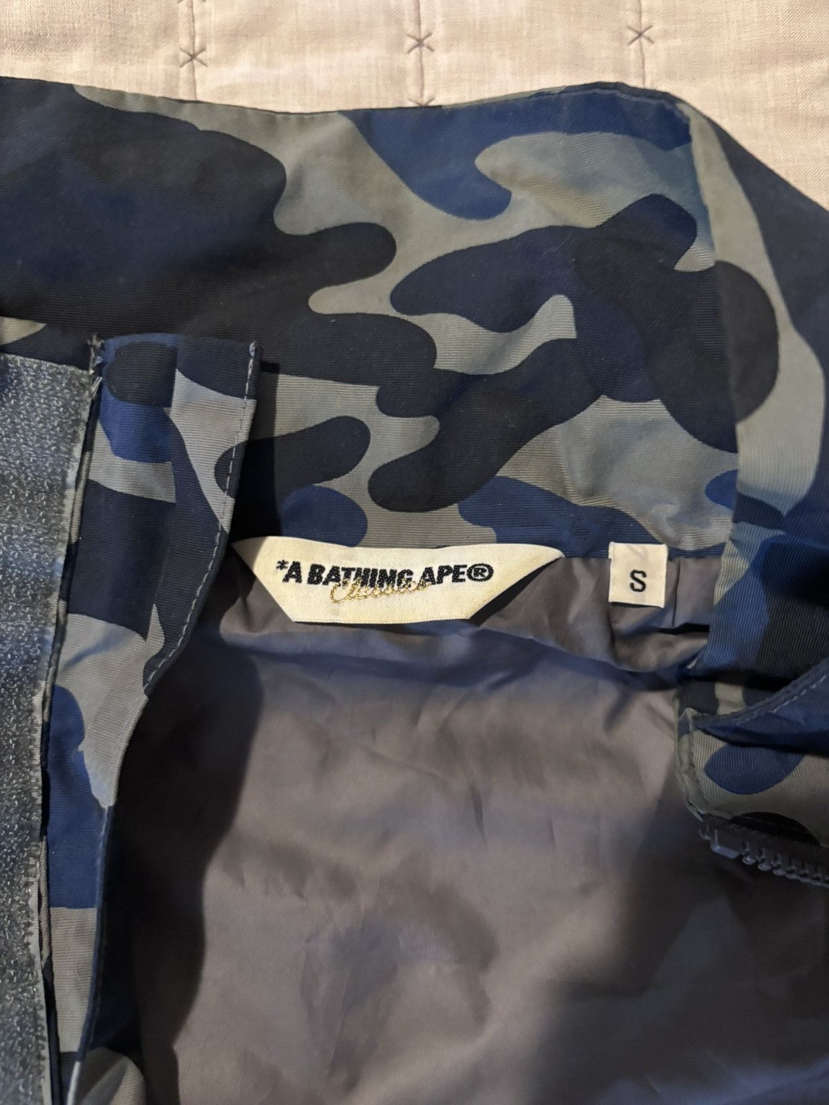 Bape Blue Bape Camo Rain Jacket Size US S / EU 44-46 / 1 - 8 Thumbnail