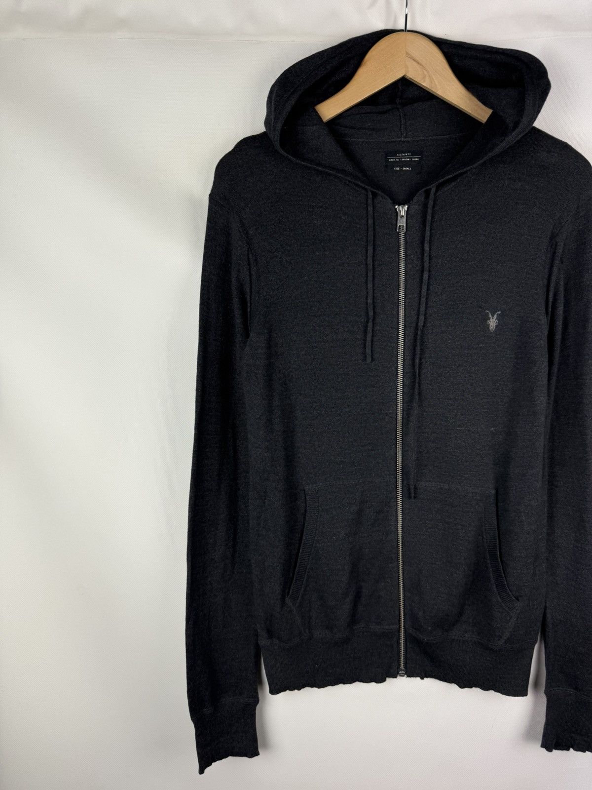 Allsaints × Japanese Brand Allsaints Fritz Hoody Men’s Full Zip Hoodie Size S Size US S / EU 44-46 / 1 - 2 Thumbnail