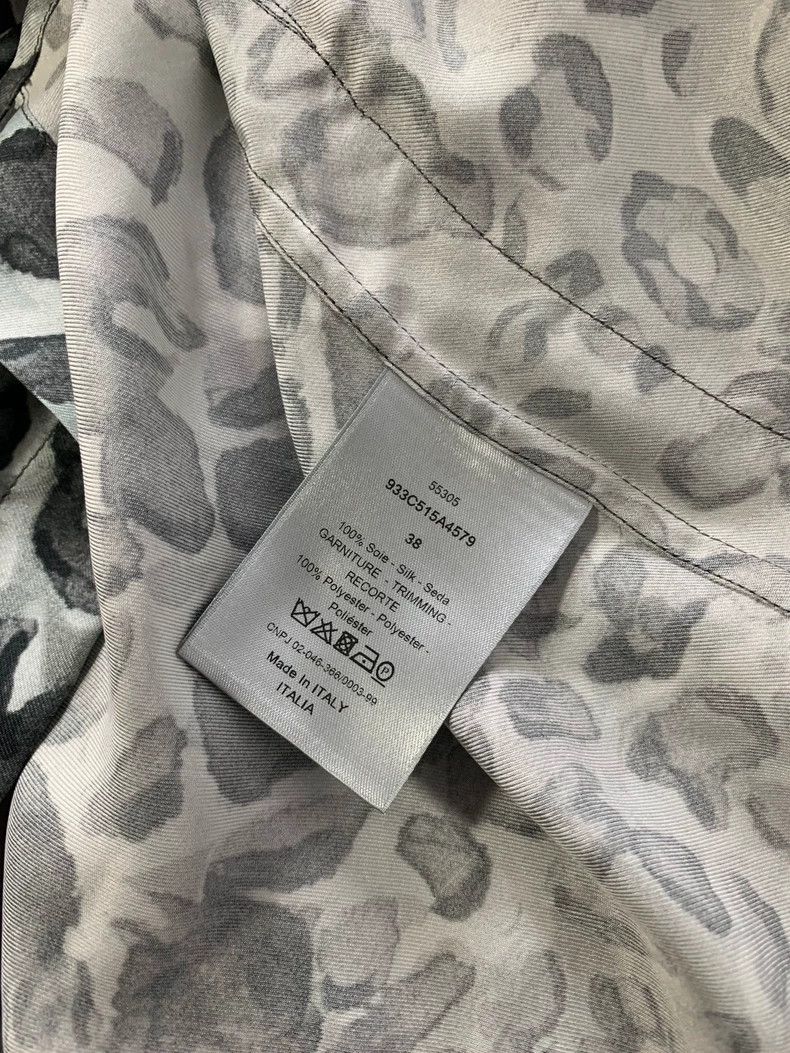 Dior Dior size 38 Leopard print silk shirt 2504-Nextarrow Size US M / EU 48-50 / 2 - 5 Thumbnail