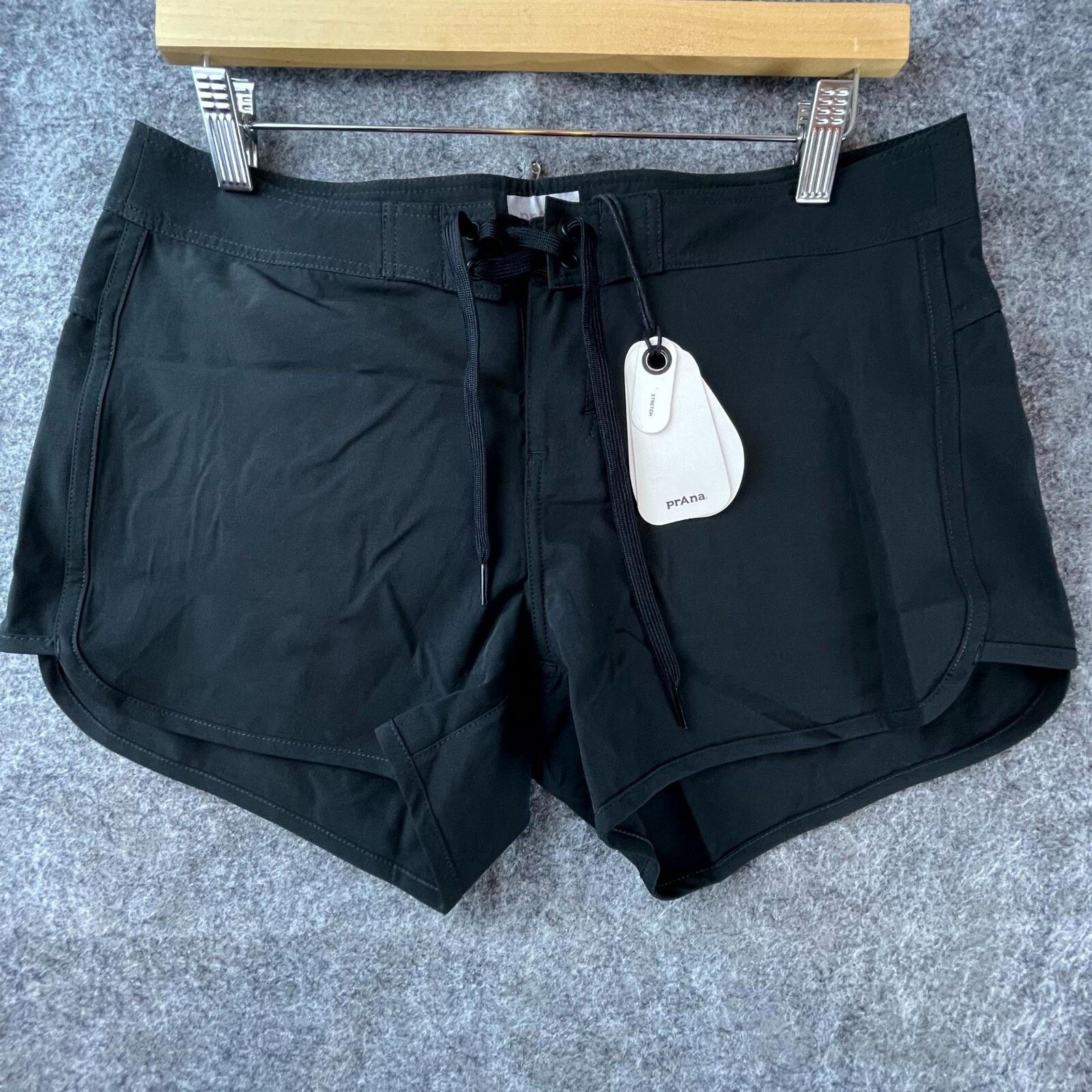 Prana prAna Schaffie Swim Shorts Womens Small Drawstring Recycled Size 32" / US 10 / IT 46 - 2 Thumbnail