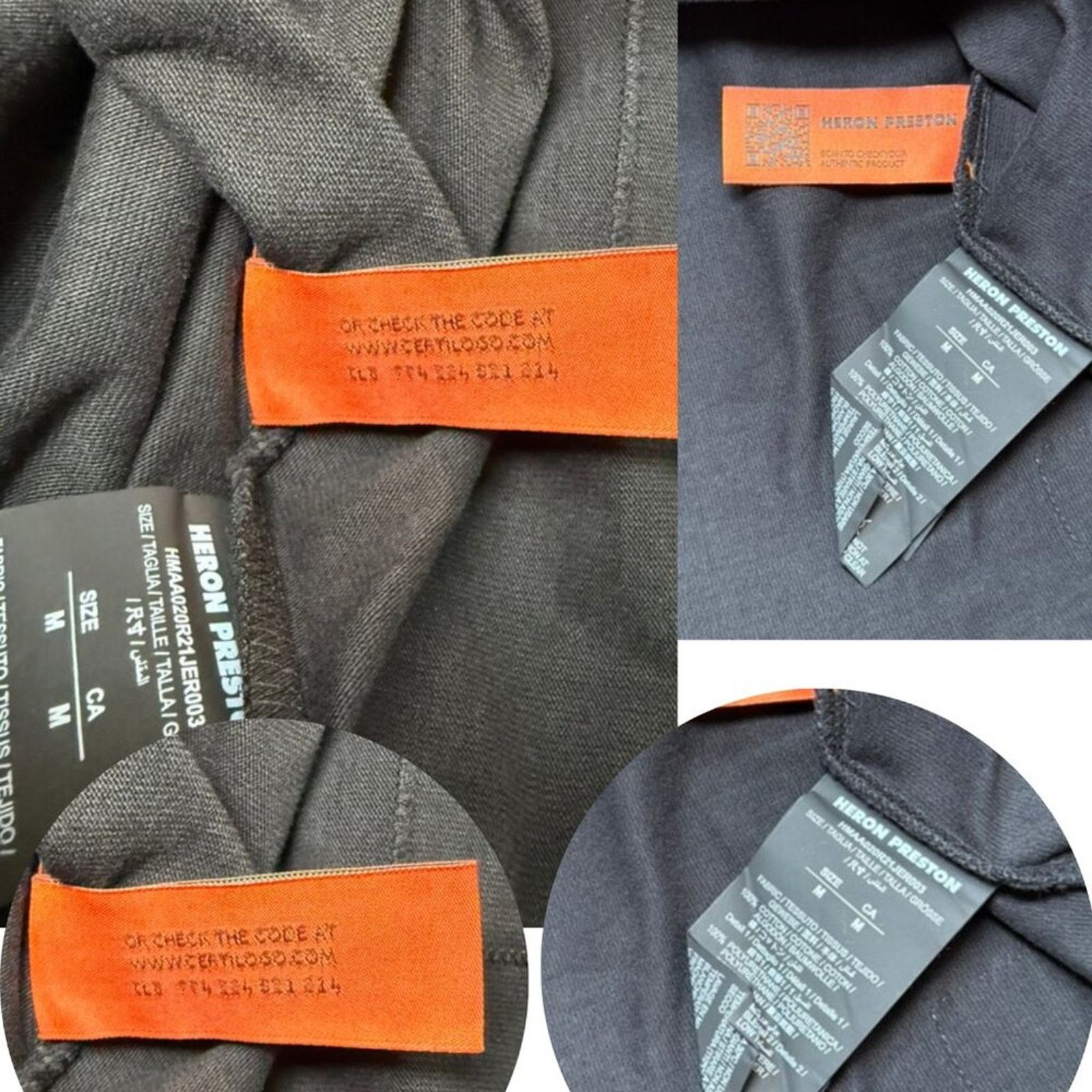 Heron Preston Heron Preston Black Nightshift S/S T-Shirt - Medium Size US M / EU 48-50 / 2 - 3 Thumbnail