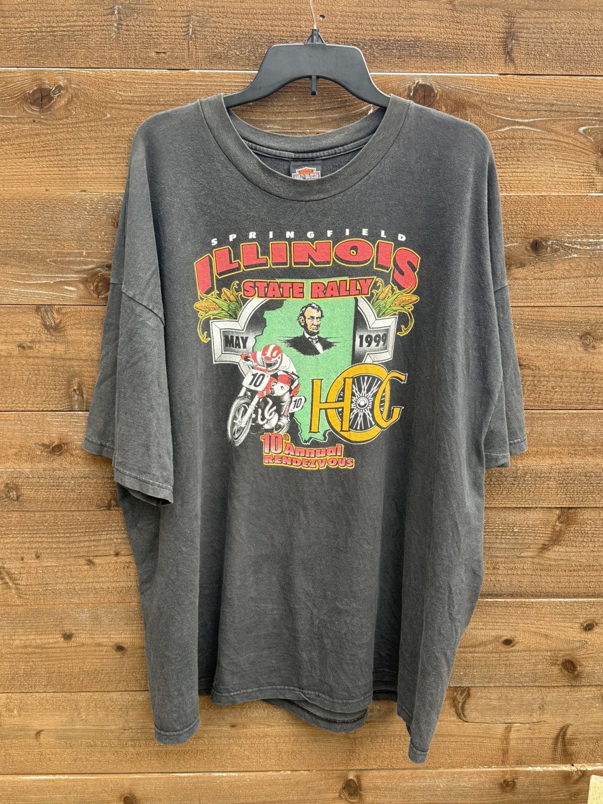 Vintage Vintage 90s Harley Davidson Tshirt Size US XXL / EU 58 / 5 - 1 Thumbnail