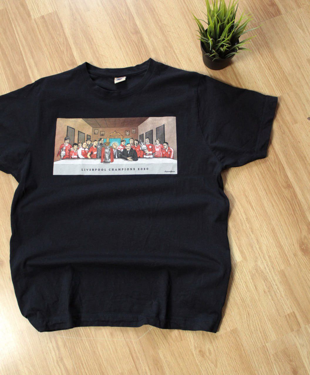 Other 🔥 Rare Liverpool Champions 2020 T Shirt Club Transalpino Size US L / EU 52-54 / 3 - 4 Thumbnail