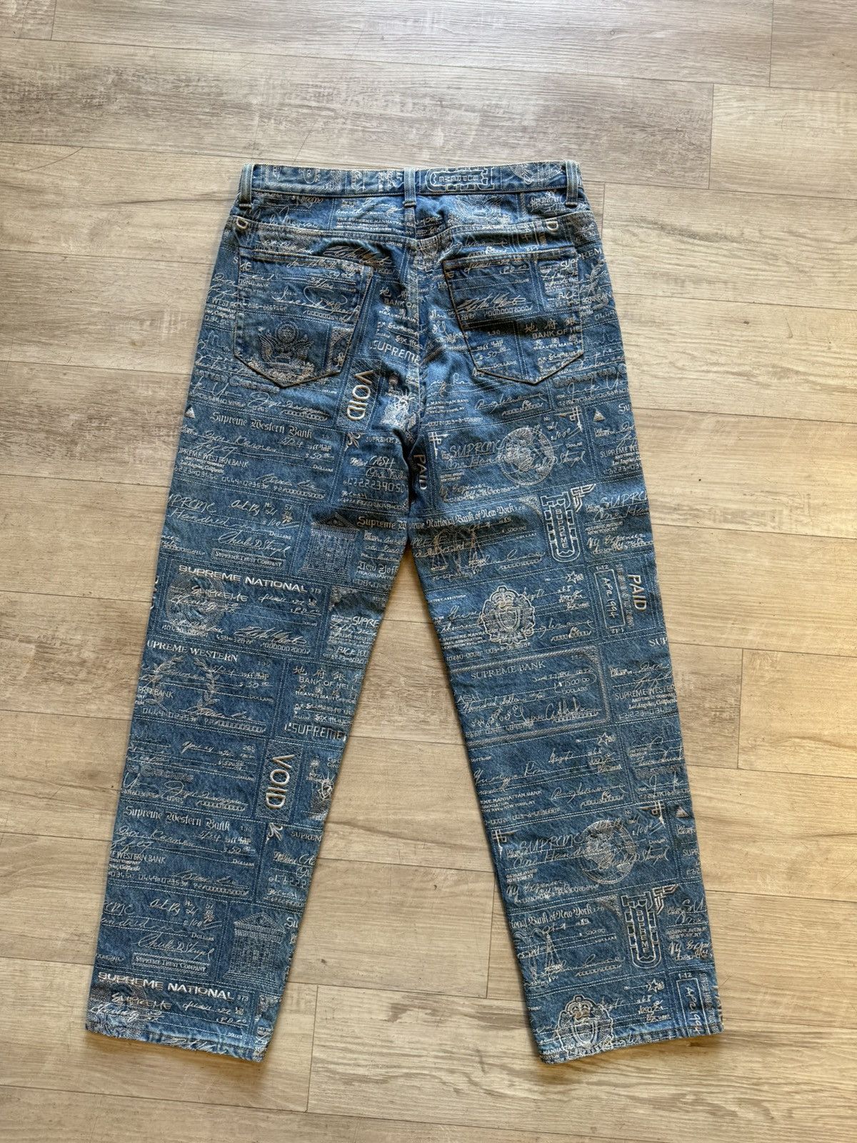 Supreme Supreme embroidered checks denim size 32 Size US 32 / EU 48 - 6 Thumbnail