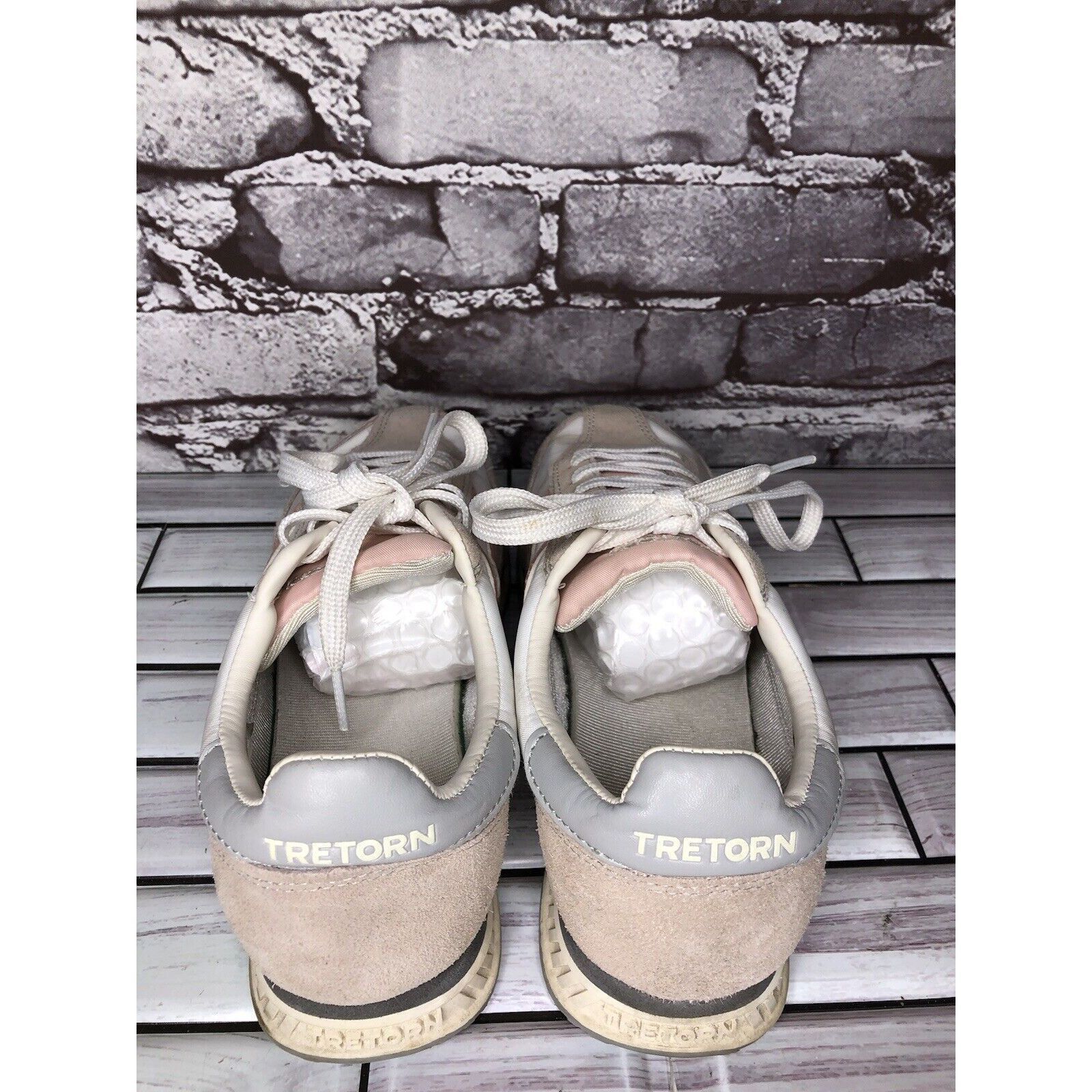 Tretorn Tretorn Rawlins Pink White Colorblock Lace Up Low Sneakers W Size US 8 / IT 38 - 5 Thumbnail