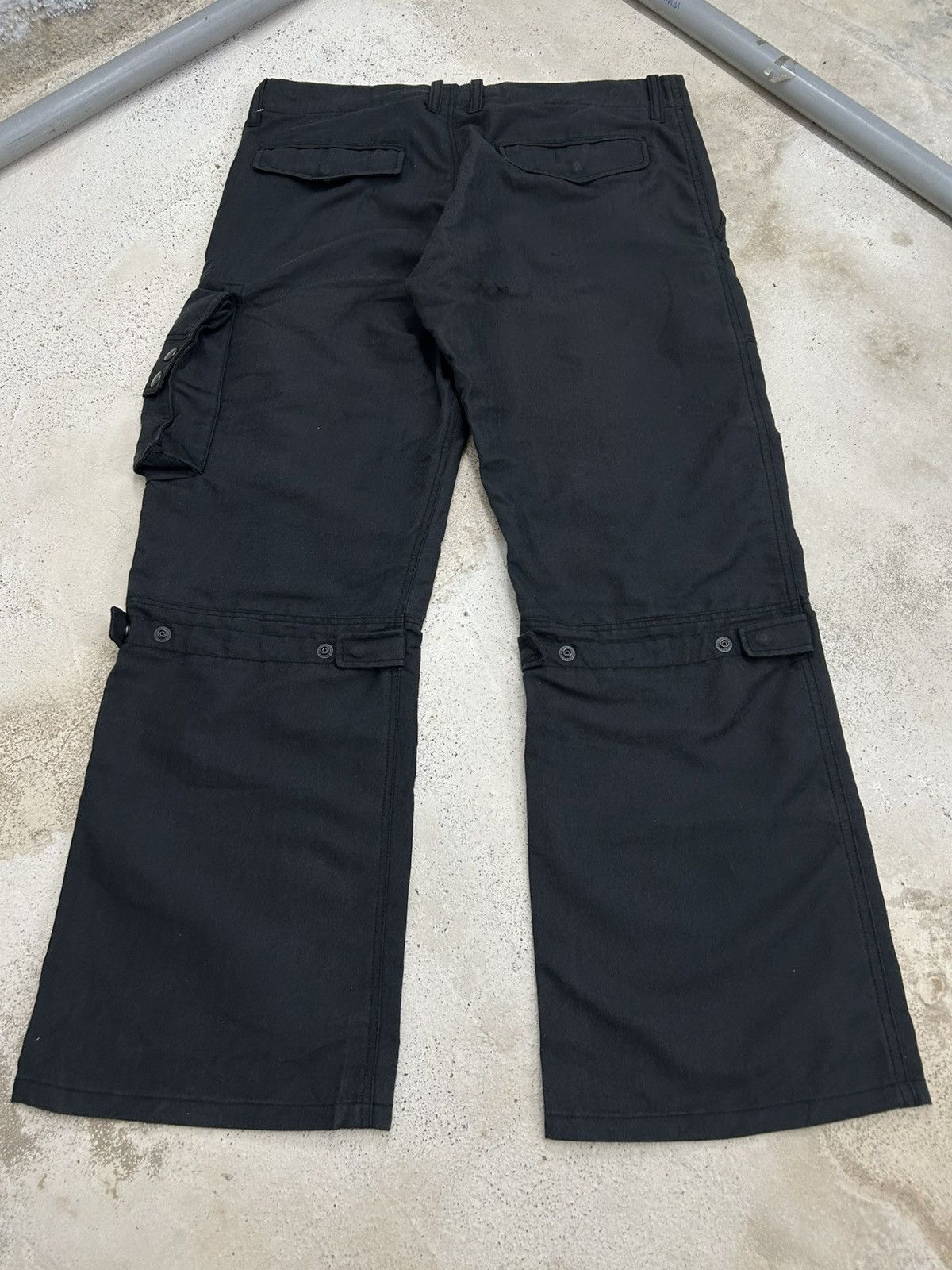 Tete Homme Baggy Pants Tette Homme Japan Cargo Utility Multipocket Size US 34 / EU 50 - 2 Thumbnail