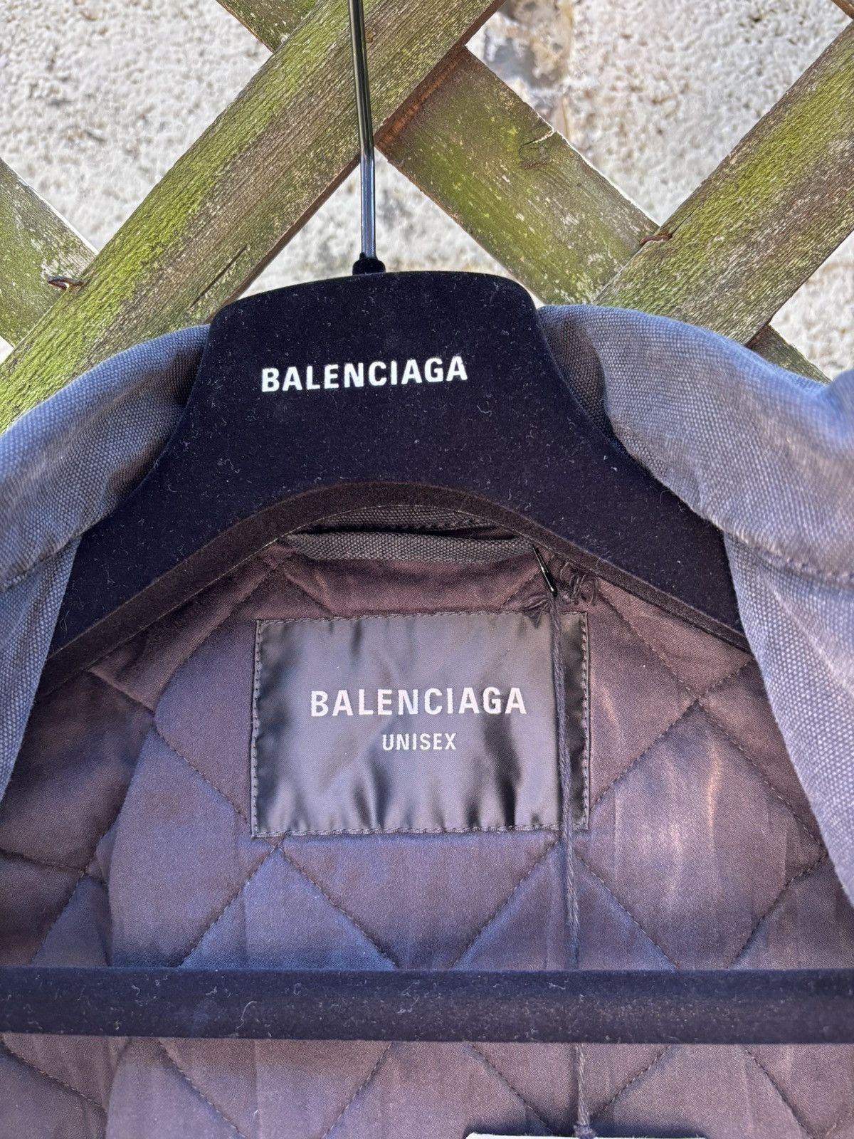 Balenciaga FW23 Balenciaga Shrunken Workwear Jacket Size US S / EU 44-46 / 1 - 11 Thumbnail