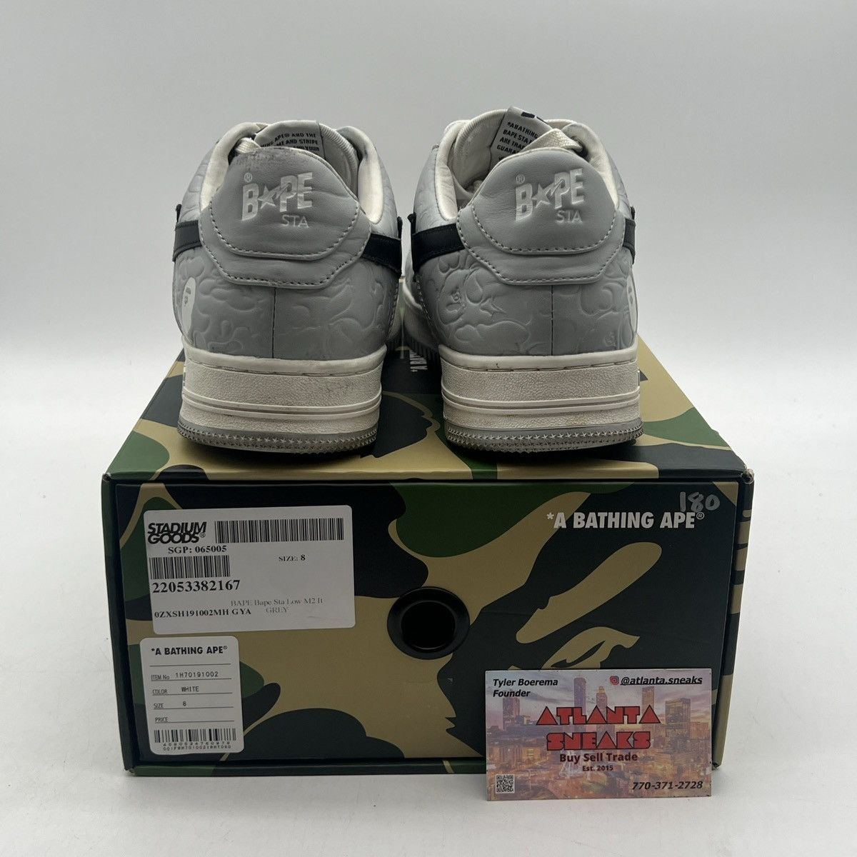 Bape BAPESTA LOW M2 Size US 8 / EU 41 - 3 Thumbnail