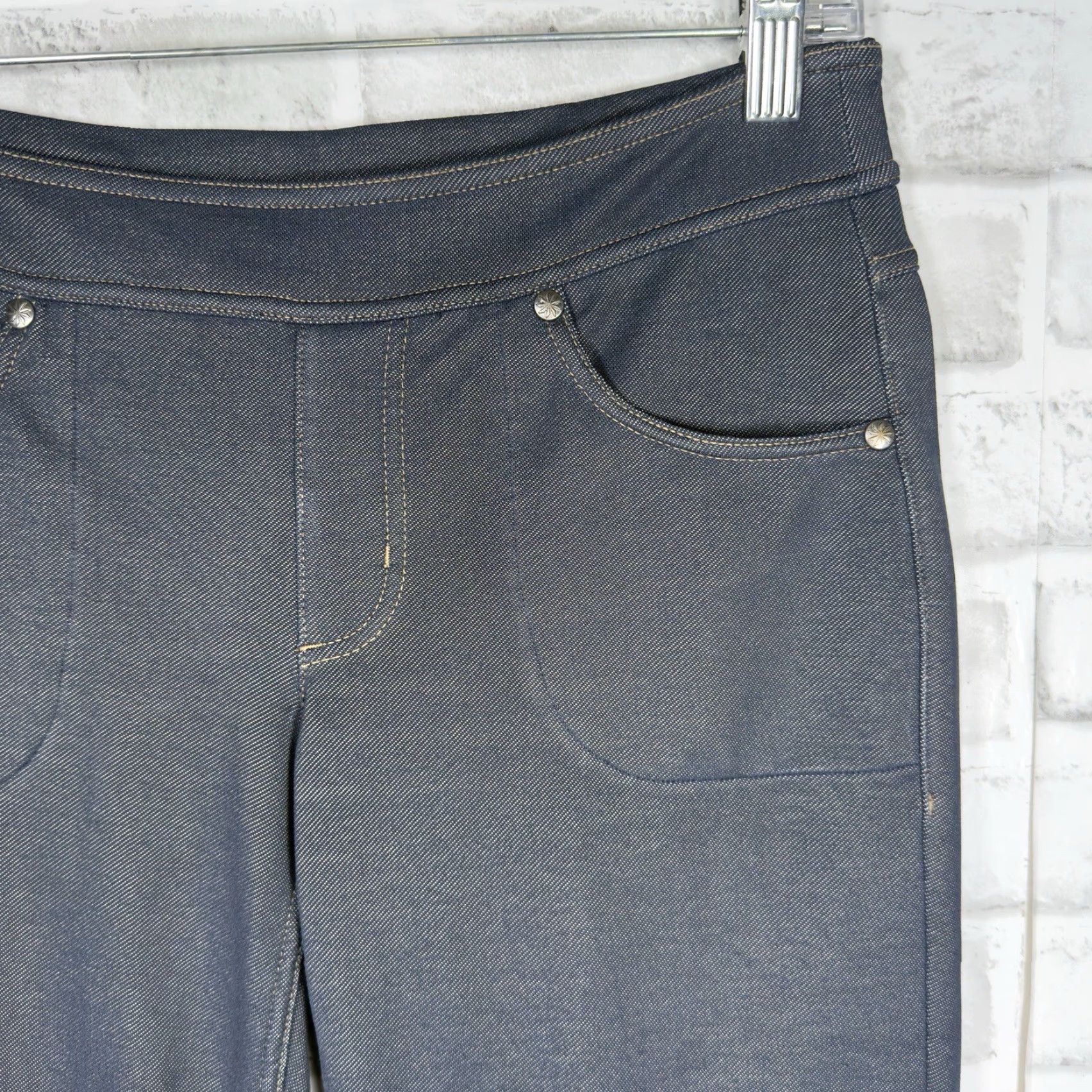 Athleta Athleta Leggings Womens Size XS Blue Polyester Blend Casual Size 26" / US 2 / IT 38 - 2 Thumbnail