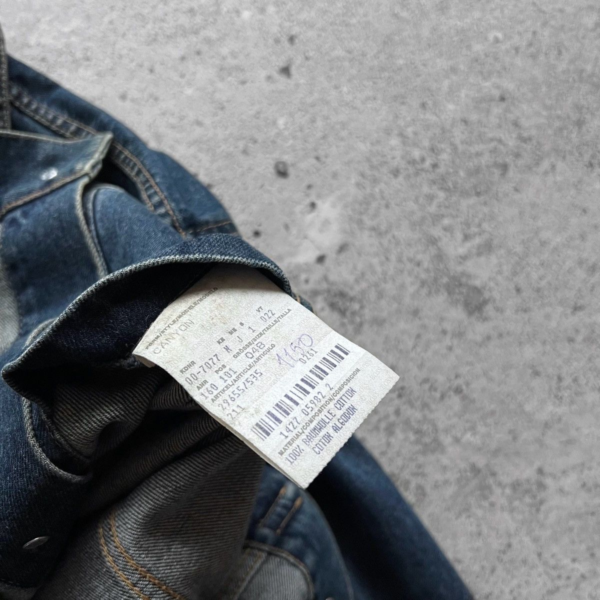 Hugo × Hugo Boss × Vintage Hugo Boss Mens Vintage 90s Blue Long Sleeve Denim Jacket Size US M / EU 48-50 / 2 - 9 Thumbnail