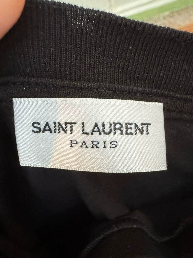 Yves Saint Laurent Yves Saint Laurent Saint Laurent Classic Short Sleeve T-Sh Size US S / EU 44-46 / 1 - 3 Thumbnail
