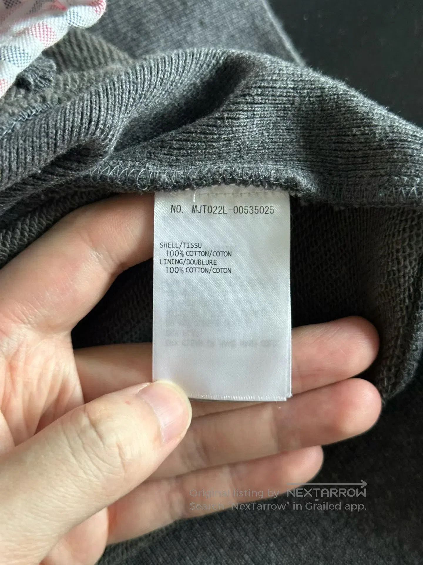 Thom Browne Thom Browne Dark Gray Knit Jacket| Size US S / EU 44-46 / 1 - 4 Thumbnail