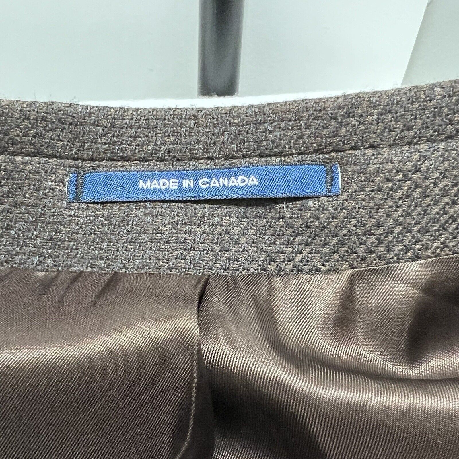 Other Portofino Gage Wool Brown Career Suit Jacket Sport Coat Size 48L - 10 Thumbnail