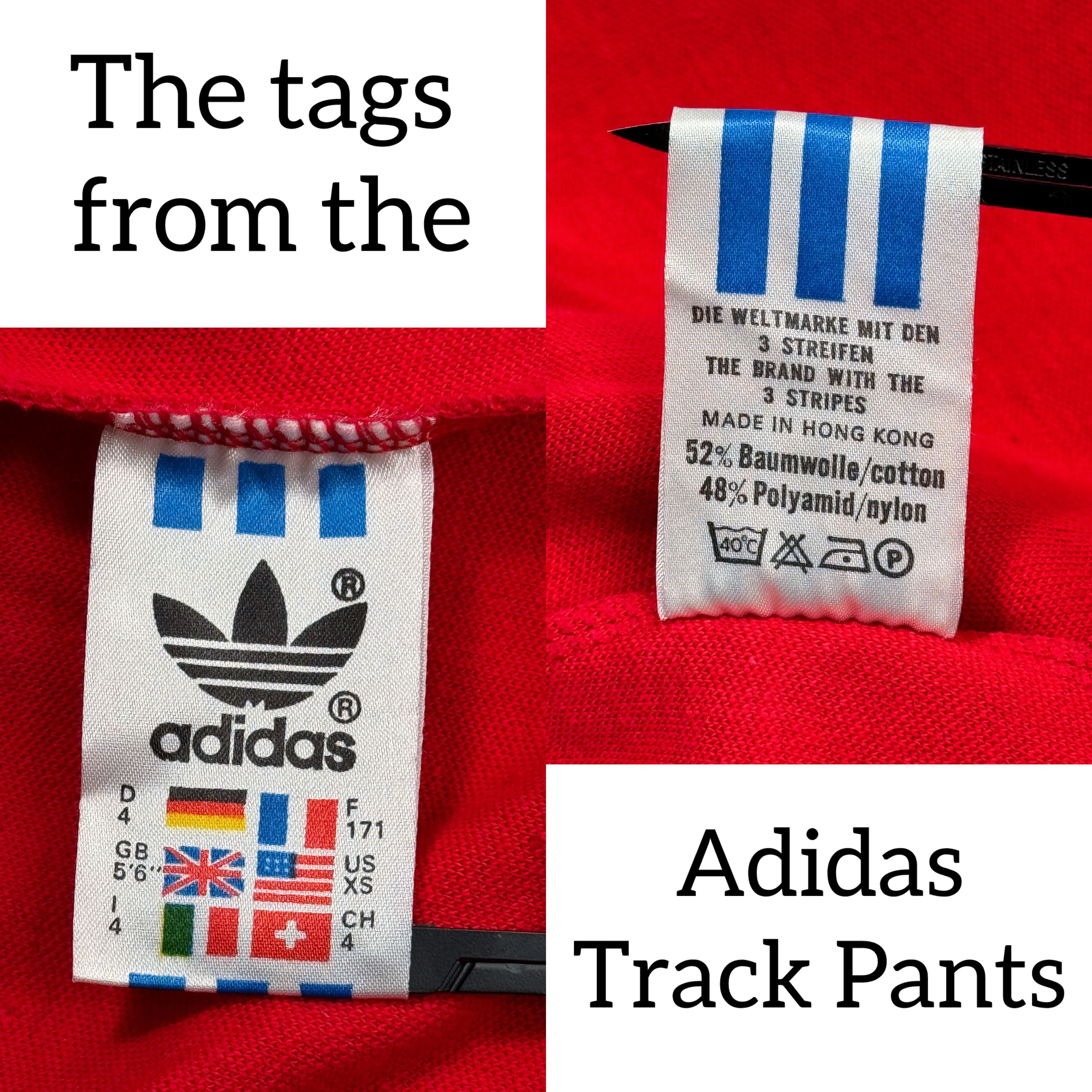 Adidas × Vintage Vintage 80s Adidas Track Suit Jacket & Pants HONG KONG Size US XS / EU 42 / 0 - 16 Thumbnail