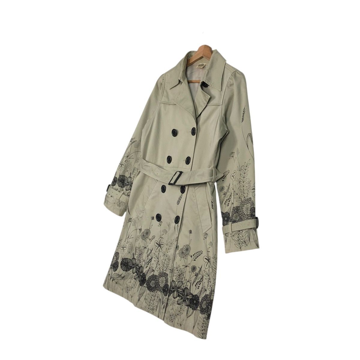 Hysteric Glamour 🔥VINTAGE LONG JACKET SCOLAR OVER PRINT BONDAGE DESIGN Size M / US 6-8 / IT 42-44 - 4 Thumbnail