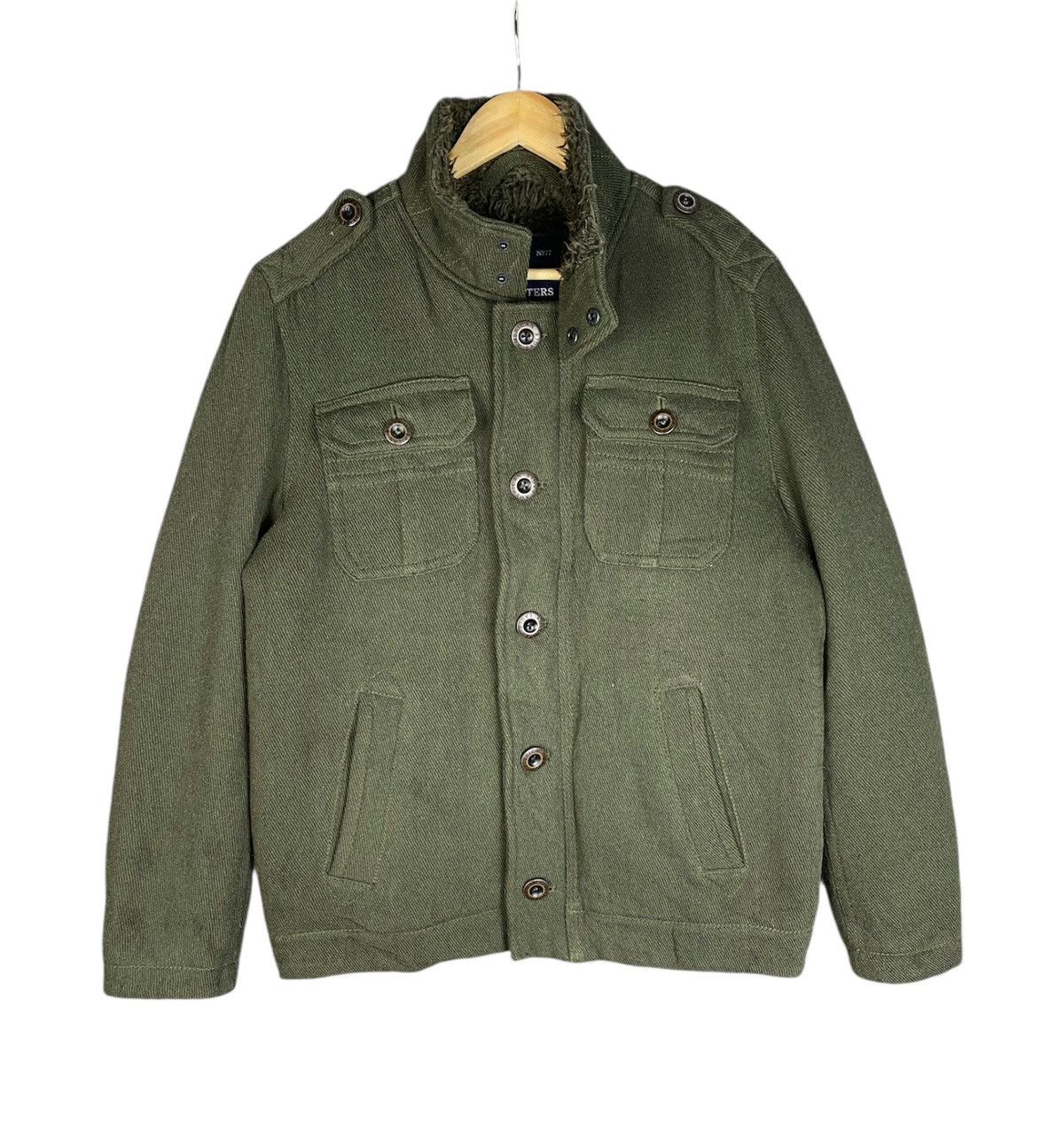 American Eagle Outfitters American Eagle Outfitters Sherpa Deck Military Jacket Size US M / EU 48-50 / 2 - 1 Thumbnail