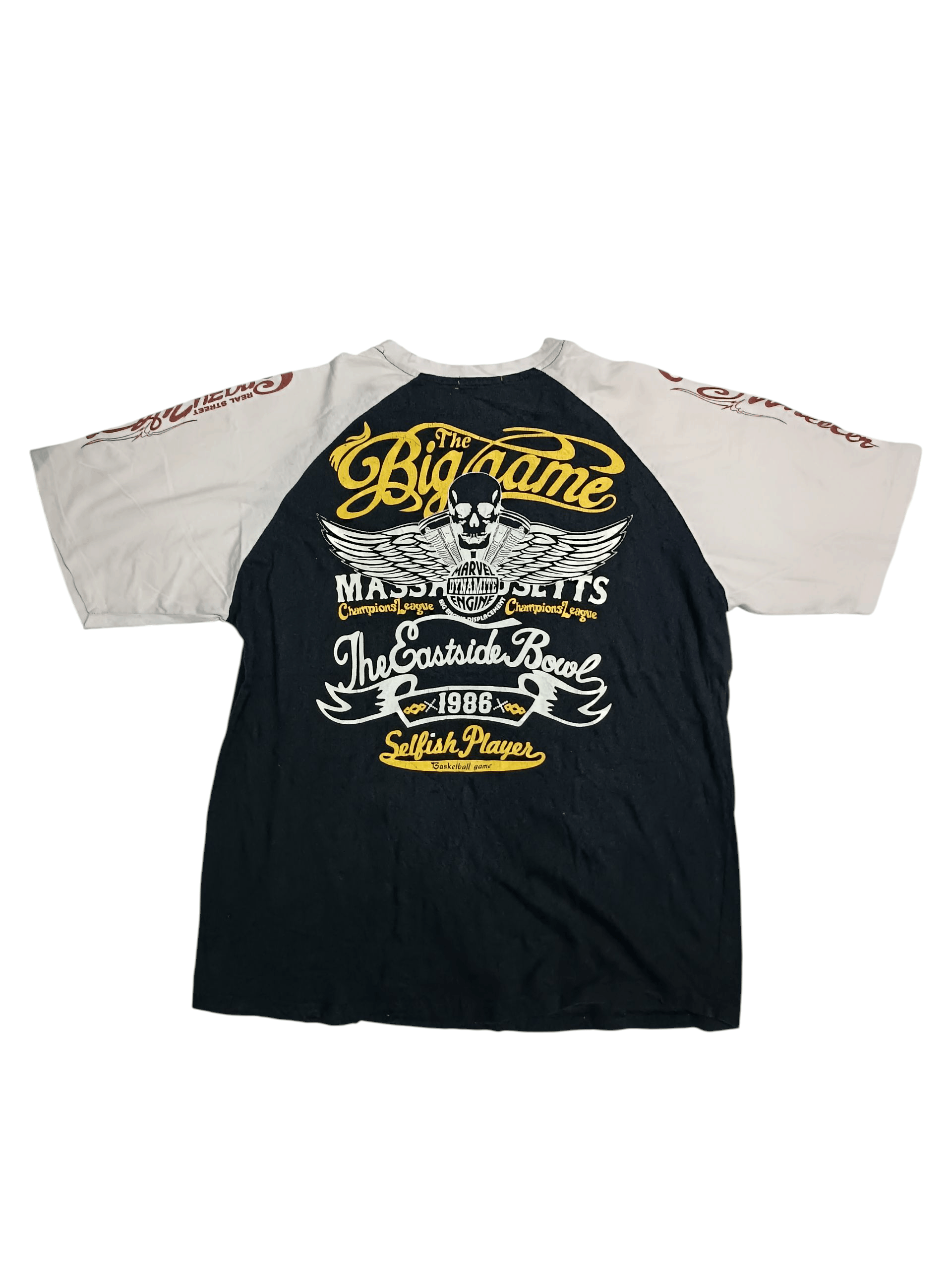 Japanese Brand × Vintage Japanese Brand Art Skull Short Sleeve T-shirt Size US L / EU 52-54 / 3 - 4 Thumbnail