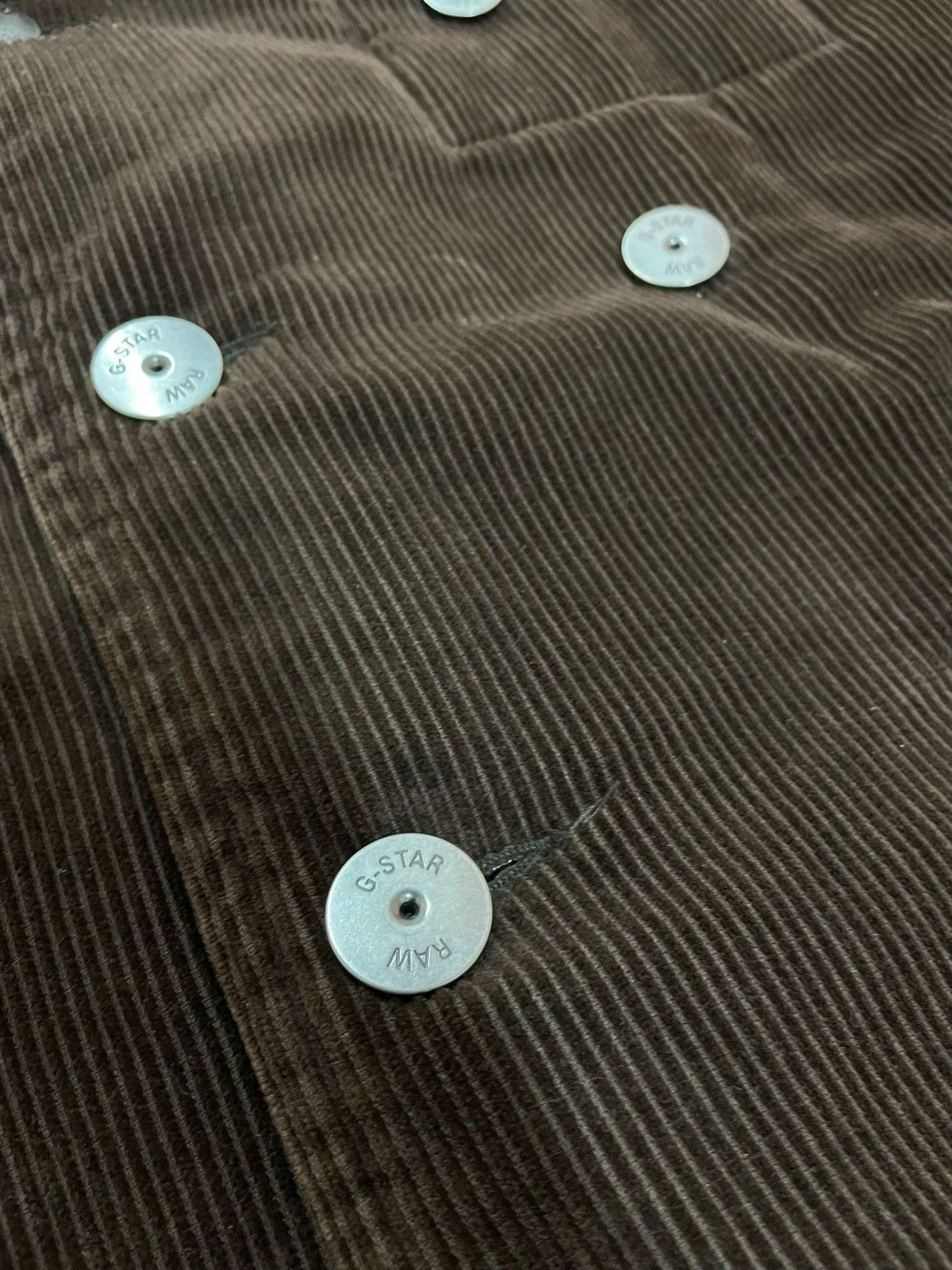 G-Star Rare Vintage G Star Corduroy P-Coat Jacket Size US XL / EU 56 / 4 - 9 Thumbnail