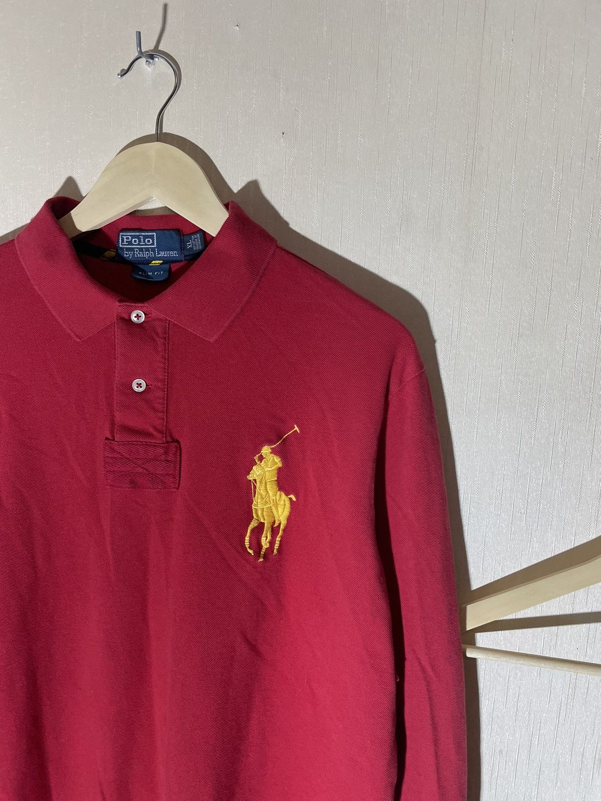 Polo Ralph Lauren × Vintage Polo Ralph Lauren vintage rugby jersey long sleeve Size US XL / EU 56 / 4 - 2 Thumbnail