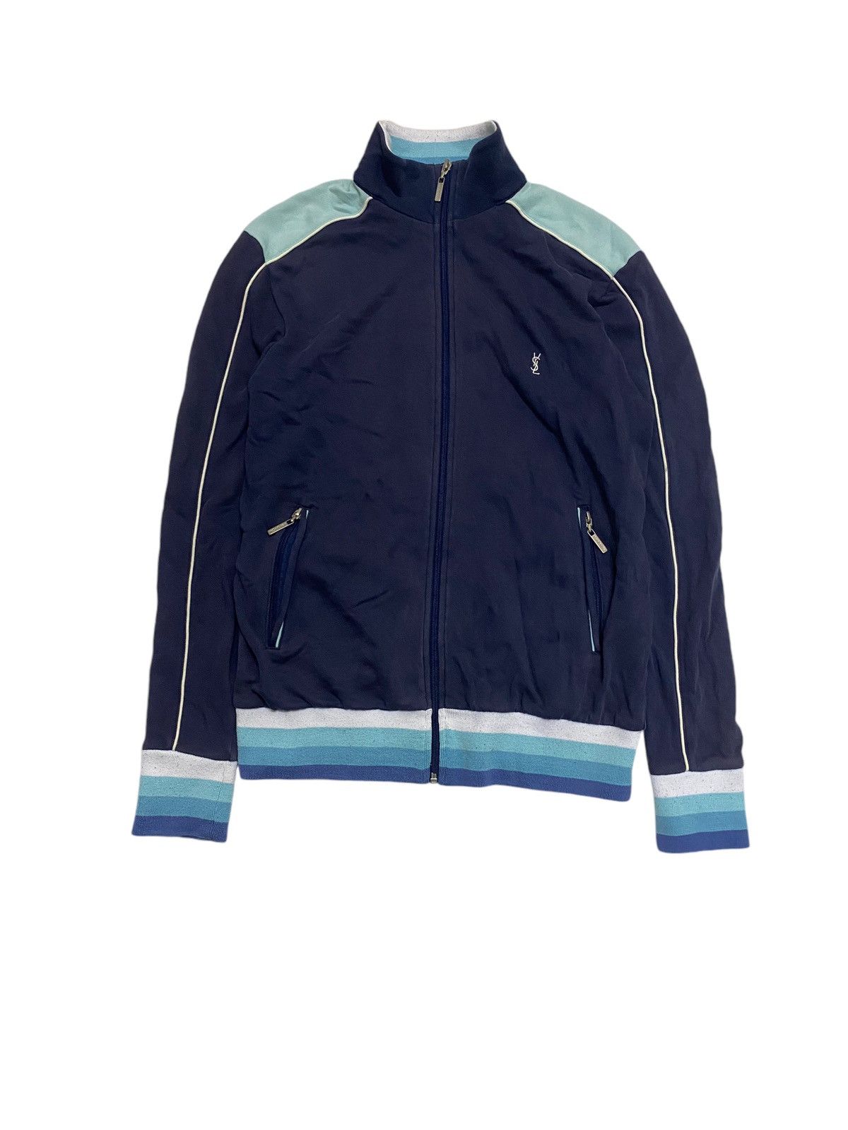 Yves Saint Laurent Yves Saint Laurent Tracksuit Jacket Size US M / EU 48-50 / 2 - 2 Thumbnail