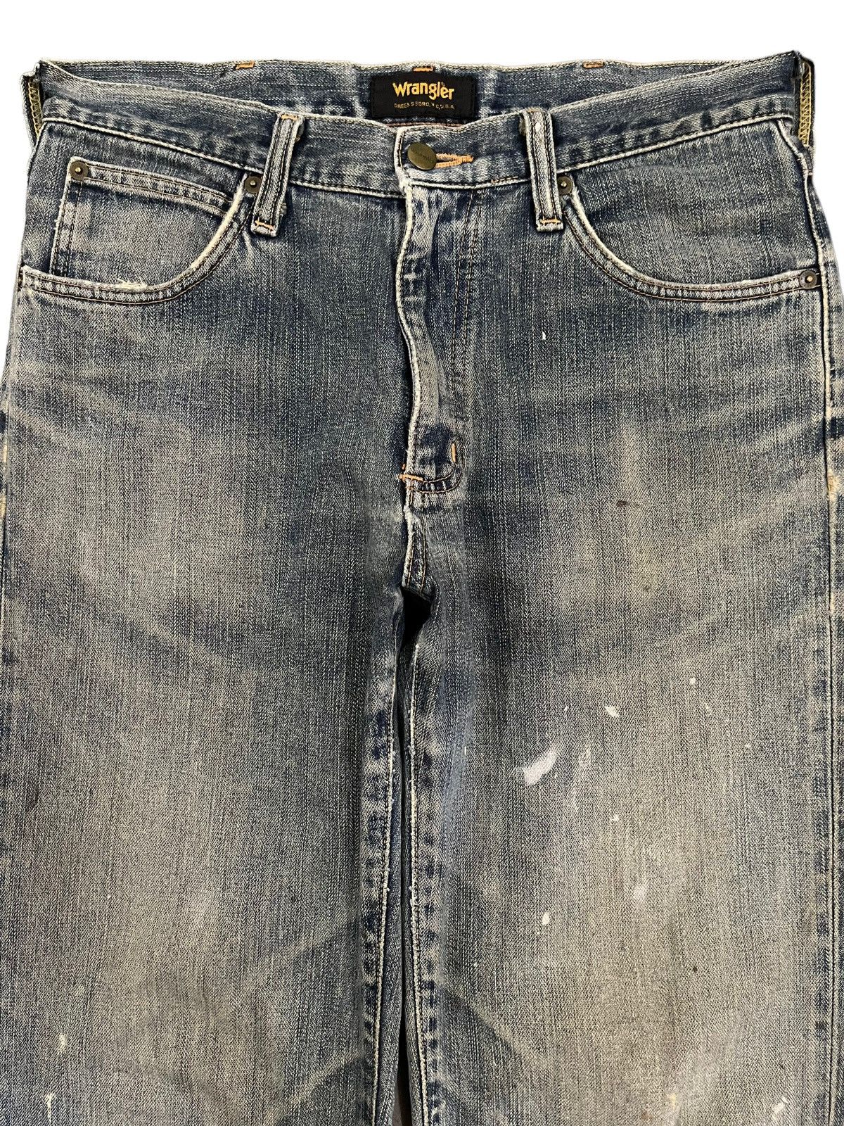 Wrangler Vintage Wrangler Mud Wash Style Loose Jeans Size US 30 / EU 46 - 3 Thumbnail