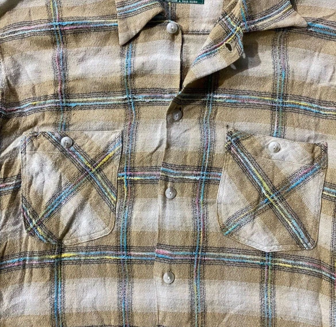 Sugar Cane × Toyo Enterprises Vintage Sugarcane Toyo Enterprises Plaid Red Shirt Size US M / EU 48-50 / 2 - 3 Thumbnail