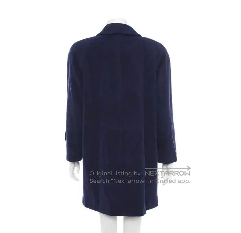 Burberry Burberry Winter Dark Blue Wool Women's Coat. Size M / US 6-8 / IT 42-44 - 3 Thumbnail