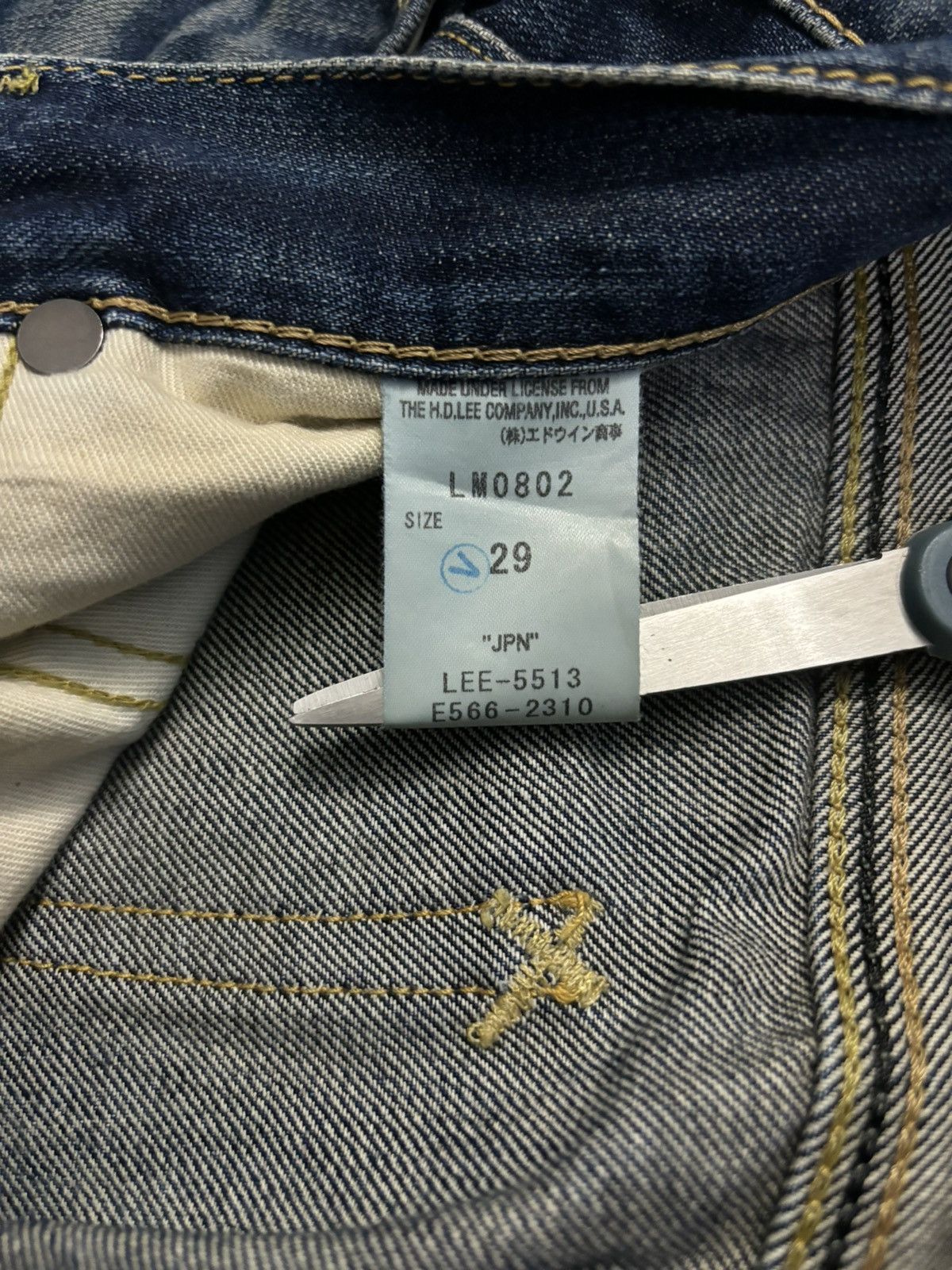 Lee Vintage 90s Lee Riders Mud Wash Flare Distressed Jeans Size US 30 / EU 46 - 20 Thumbnail