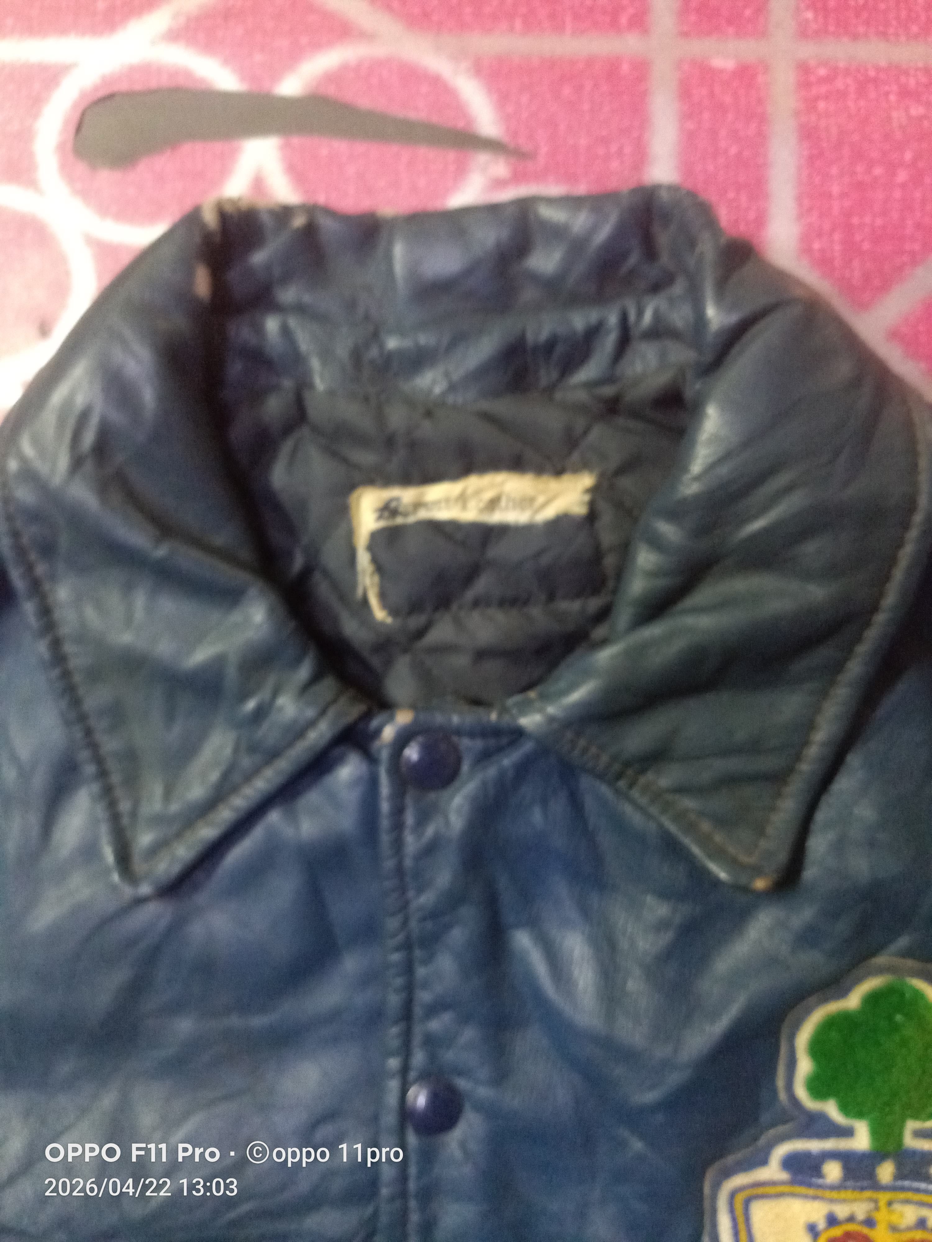 Genuine Leather 💥Vintage 60S Universiti Of Toronto Leathers EmbroideryMen💥 Size US M / EU 48-50 / 2 - 6 Thumbnail